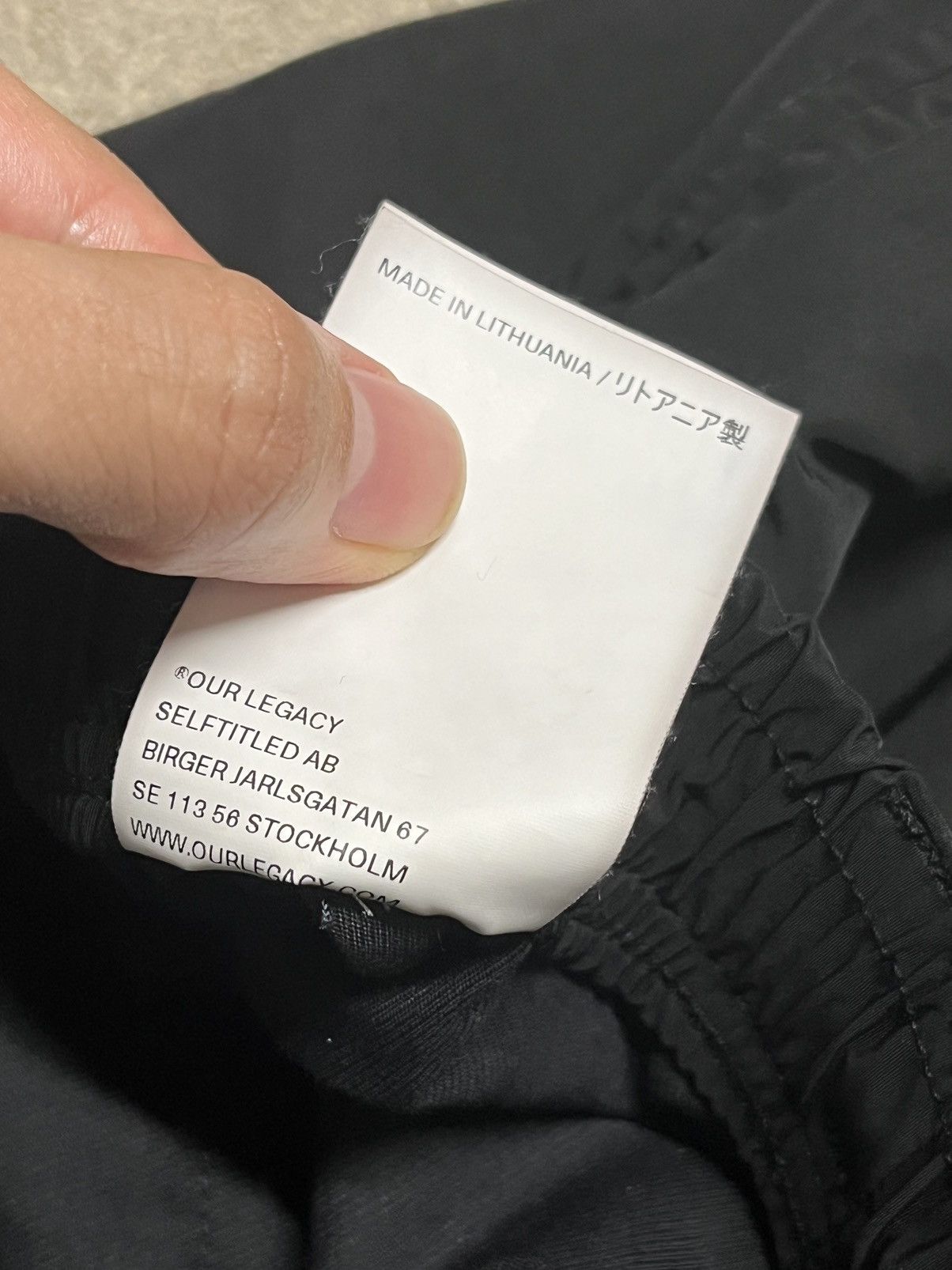 Our Legacy Our Legacy Wander Trouser Size US 30 / EU 46 - 7 Thumbnail