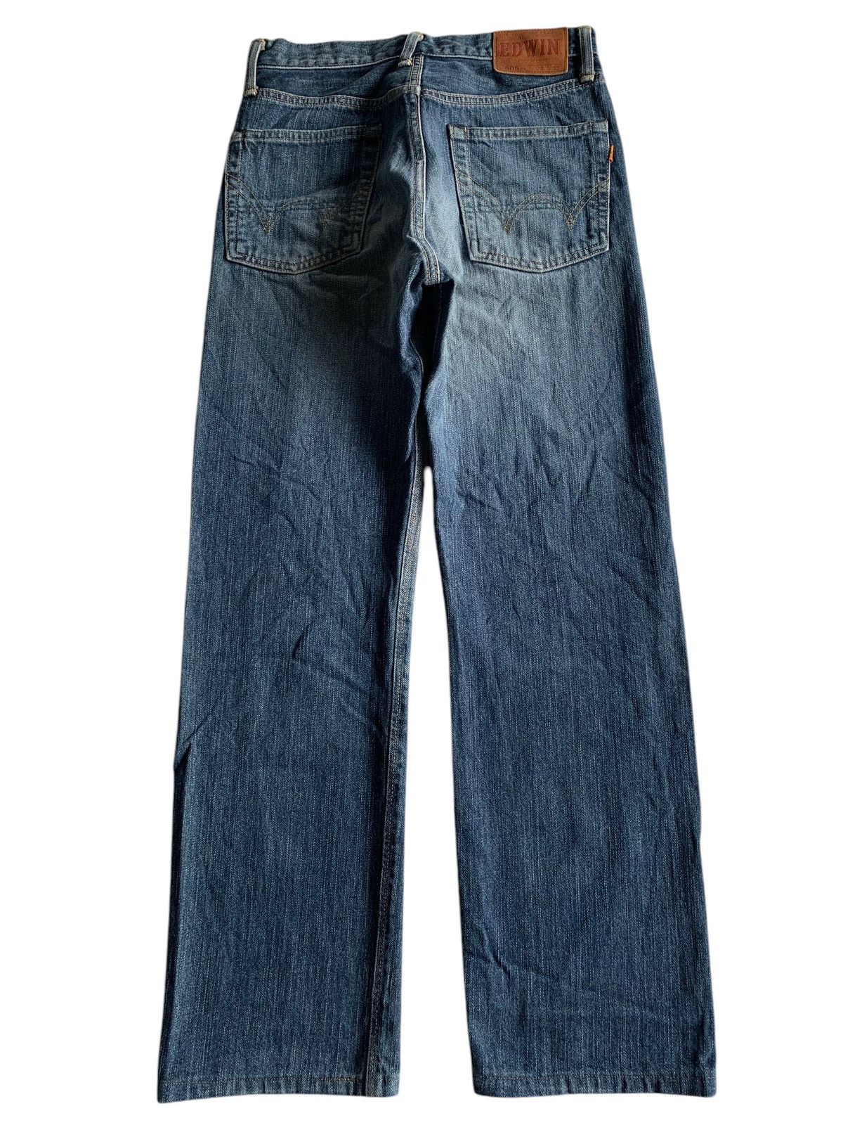 Kapital EDWIN 505ZX SELVEDGE FADED&RUSTY DISTRESSED DENIM Size US 28 / EU 44 - 3 Thumbnail