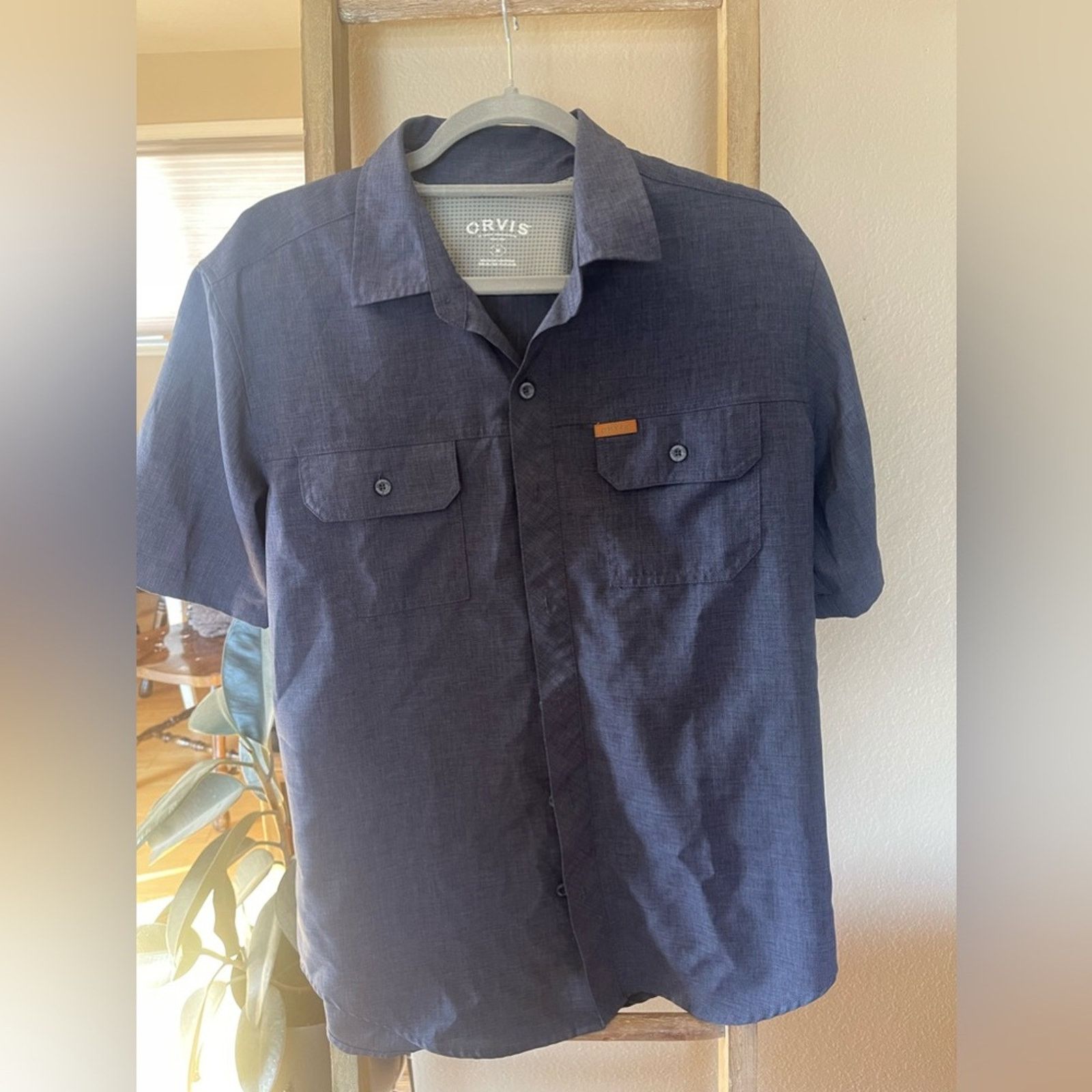 Orvis Men’s M Orvis Short Sleeve Button Down Size US M / EU 48-50 / 2 - 1 Thumbnail