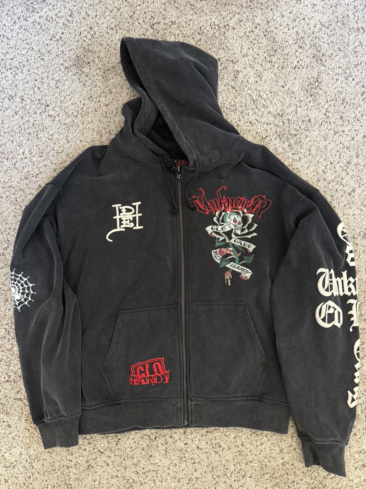 Ed Hardy × Glo Gang × Unknown London CHIEF KEEF X ED HARDY X 