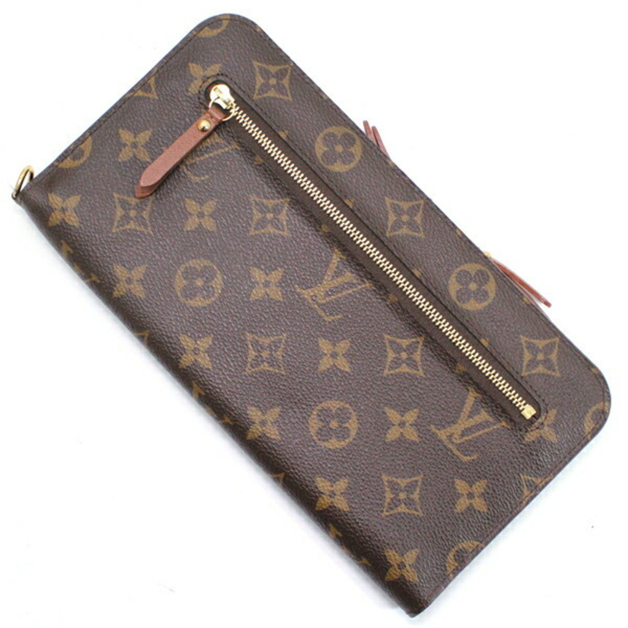 Louis Vuitton Long Wallet Organizer Ansolite Monogram Travel Case Women's Men's M66566 LOUIS VUITTON T5822