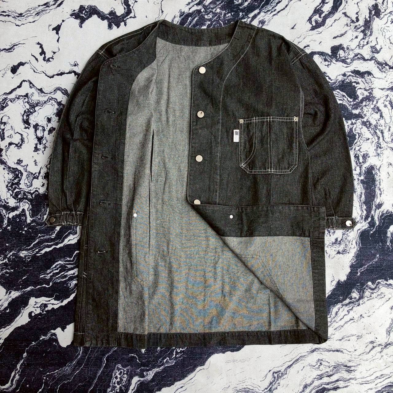 Issey Miyake Issey Miyake Design Studio Denim Work Jackets Size US M / EU 48-50 / 2 - 2 Thumbnail