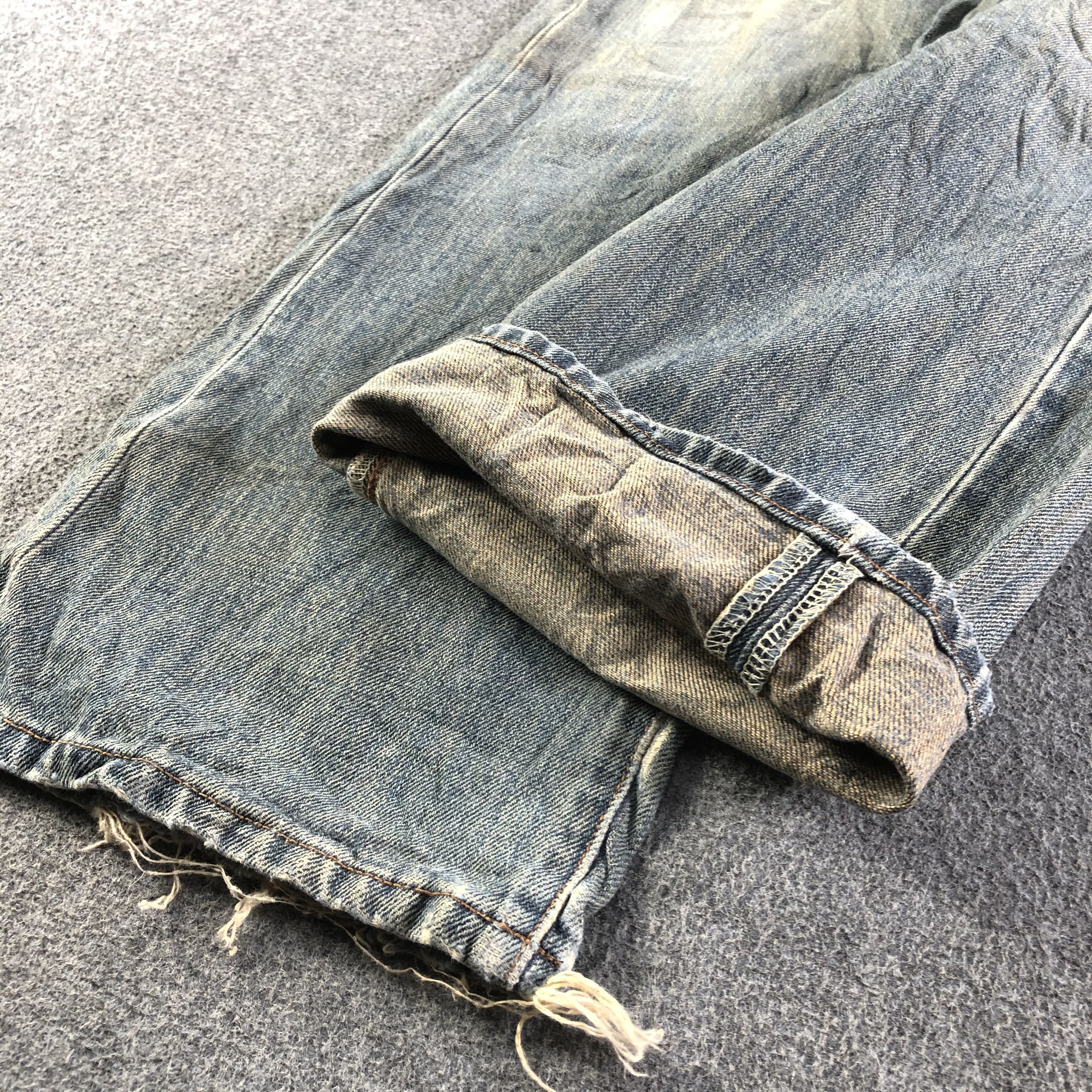 Vintage Vintage Gold Rush Rally Jeans-J4580 Size US 33 - 7 Thumbnail