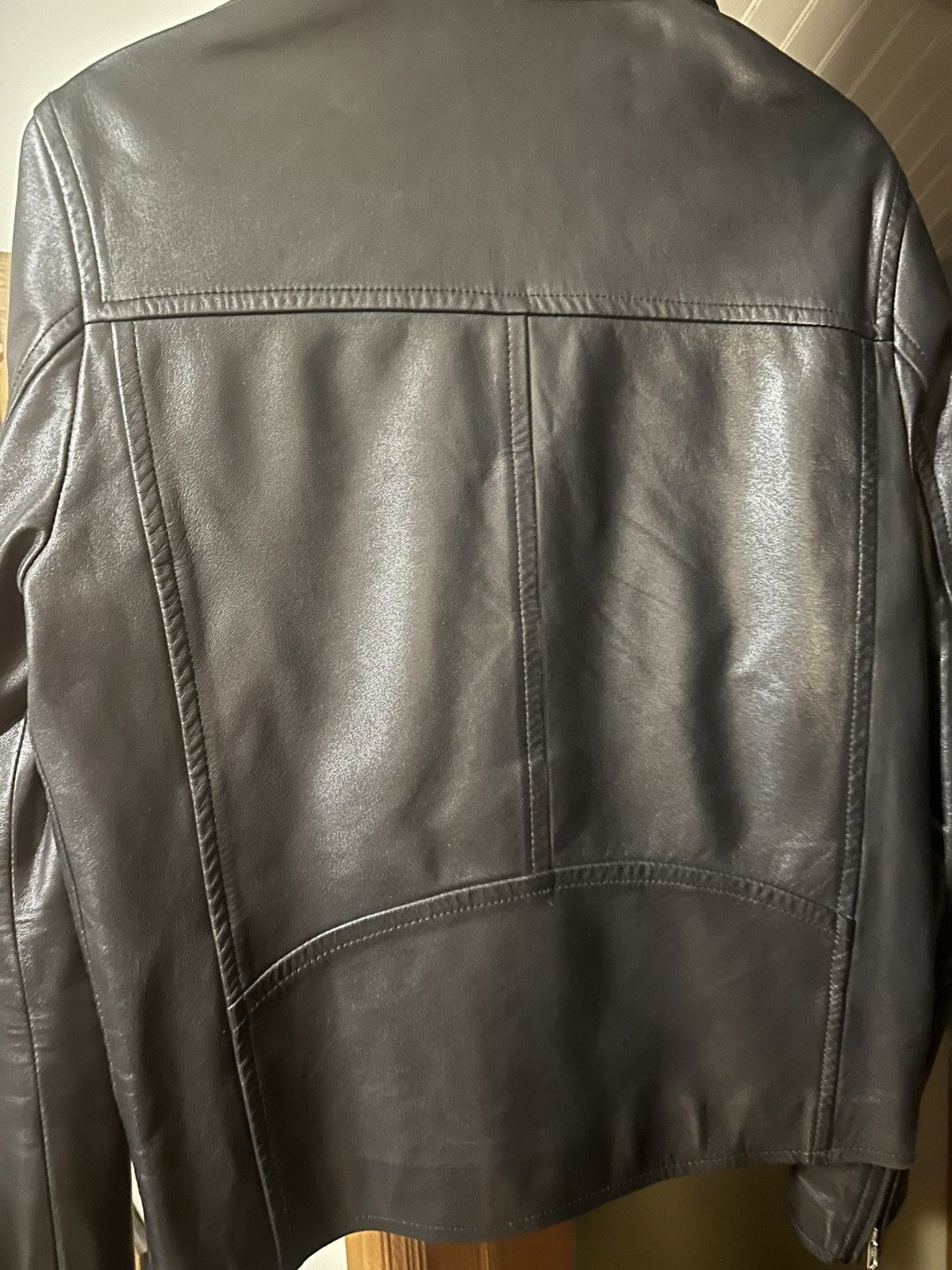 Sandro Sandro Leather Double Rider Size US M / EU 48-50 / 2 - 5 Thumbnail