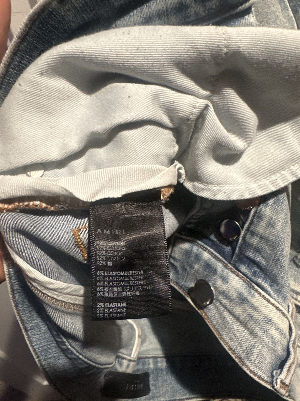 Amiri Amiri indigo jeans Size US 28 / EU 44 - 6 Thumbnail
