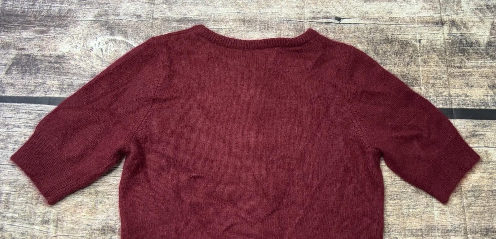 Other Marina Luna Cardigan Sweater Women's Medium Angora Lambswool Size M / US 6-8 / IT 42-44 - 7 Thumbnail