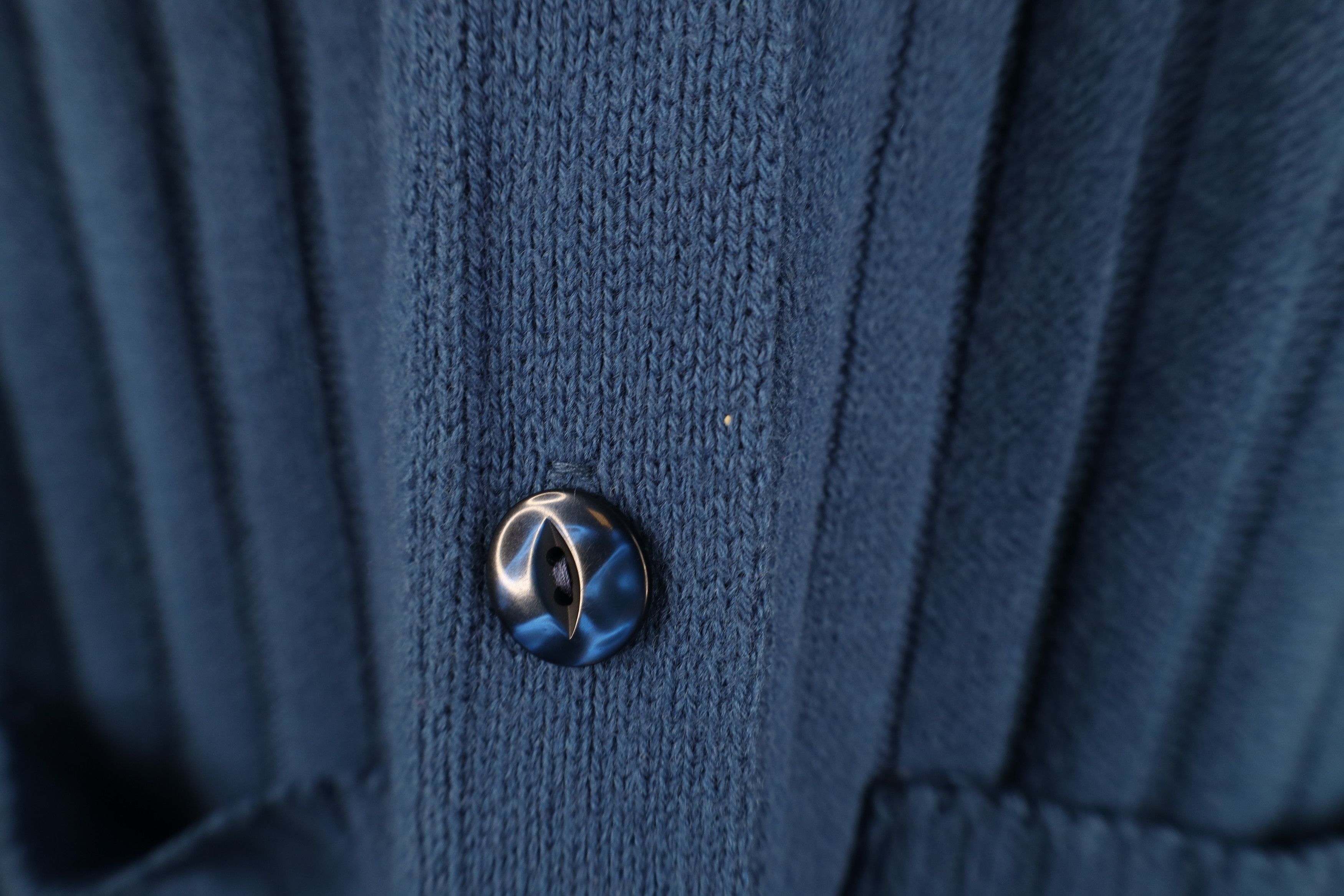 Vintage Vintage 50s Streetwear Ribbed Knit Sweater Vest Blue USA Size XL / US 12-14 / IT 48-50 - 7 Thumbnail