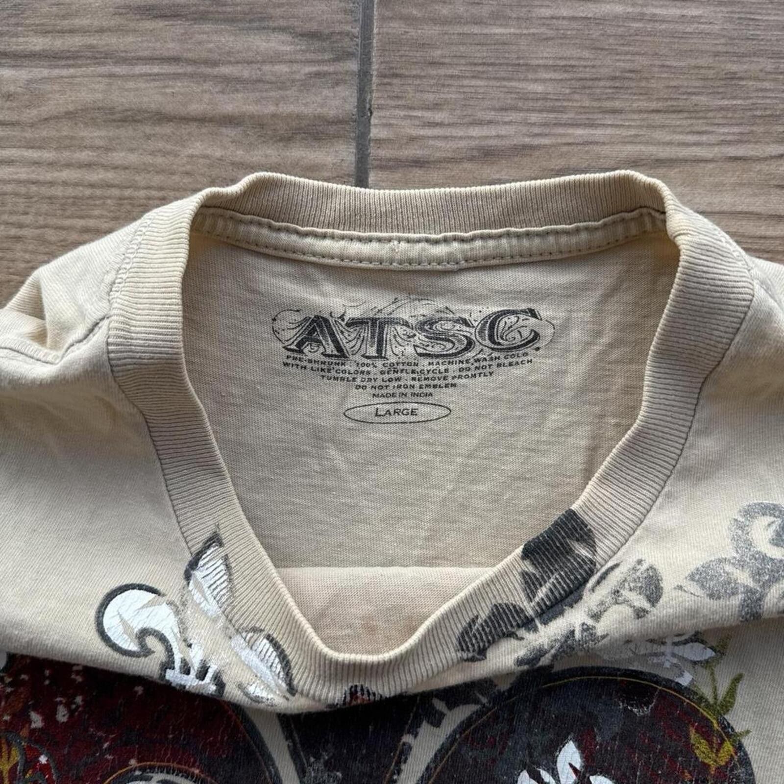 Other Y2K ATSC 00s grunge vintage t shirt Size US M / EU 48-50 / 2 - 3 Thumbnail
