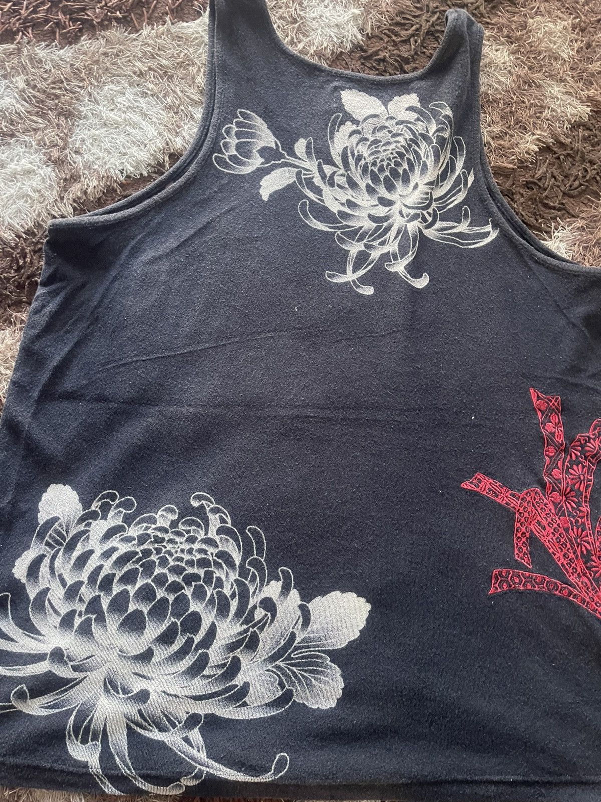 Karakuri Tamashii 🔥HOT🔥VINTAGE KARAKURI TAMASHI SUKAJAN TANK TOPS VERY RARE Size US XXL / EU 58 / 5 - 8 Thumbnail