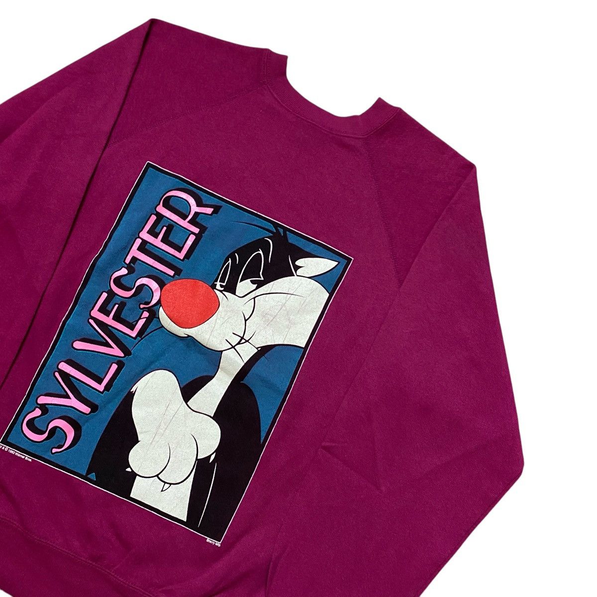 Vintage × Warner Bros Vintage 90's Warner Bros Sylvester Sweatshirts Size US L / EU 52-54 / 3 - 2 Thumbnail