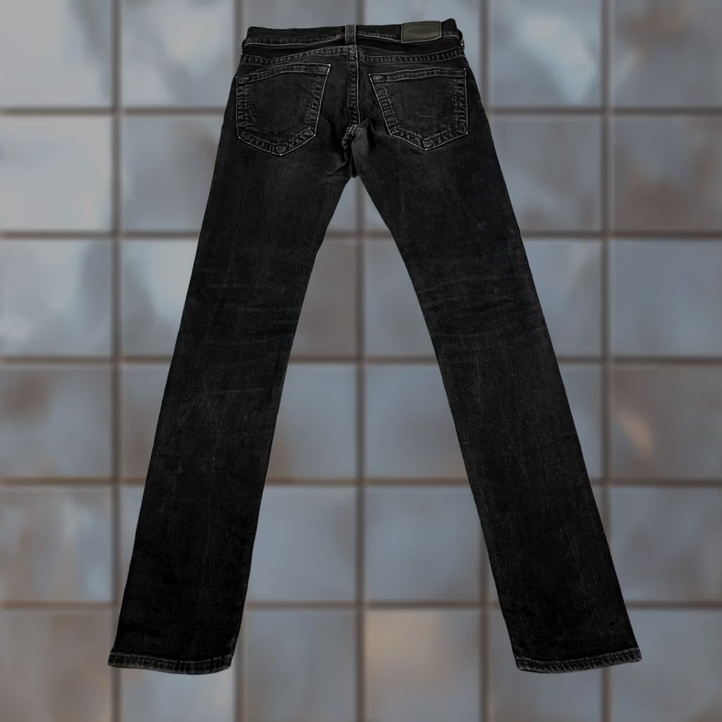 True Religion True Religion Jeans Slim Skinny 28 Dark Wash Rocco USA Made Denim 5-Pocket Mens Slim Size US 28 / EU 44 - 1 Thumbnail