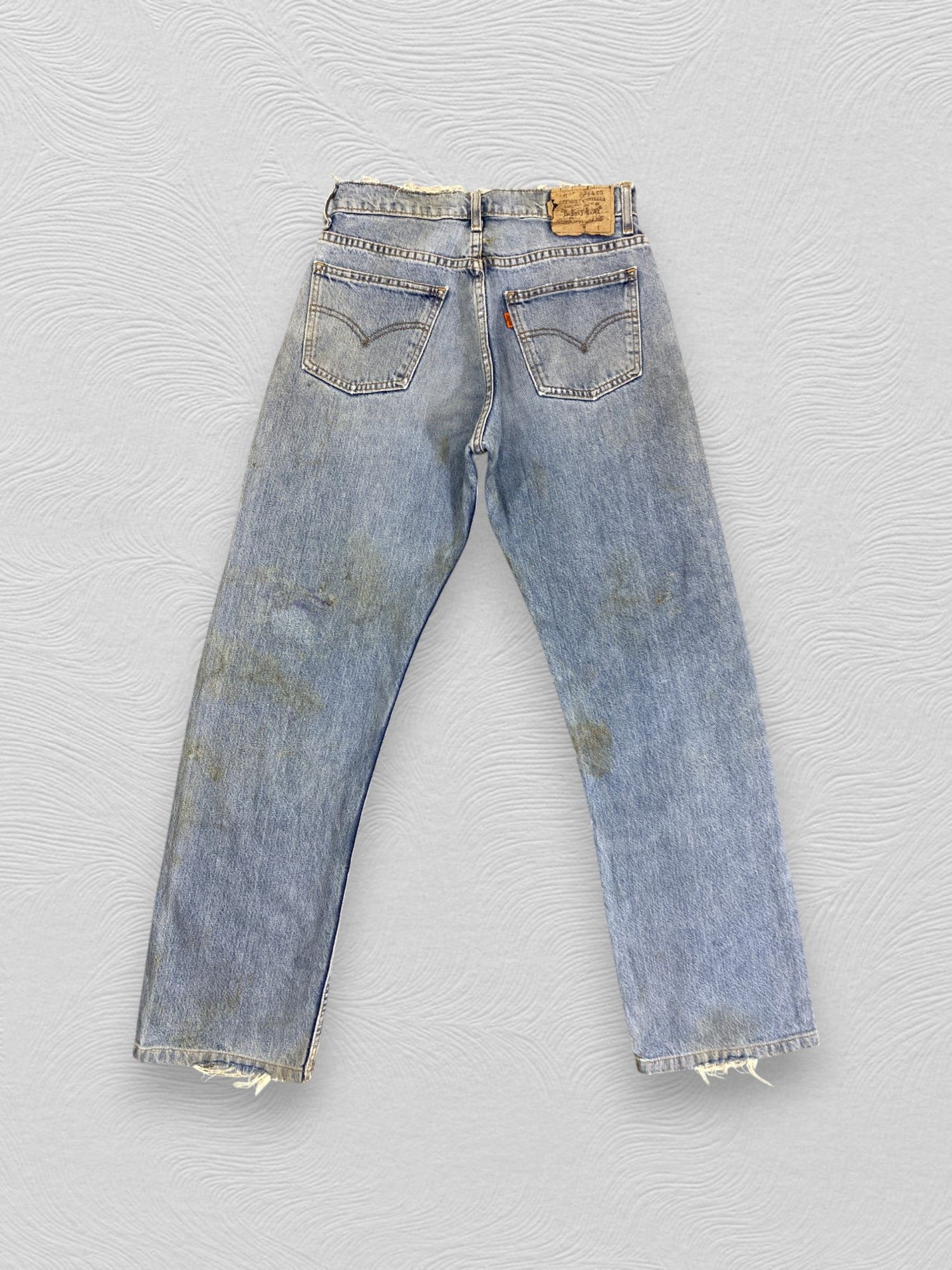 Levi's Blue Wash Vintage Levi's 612 Orange Tab Jeans -JN914 Size US 29 - 2 Thumbnail