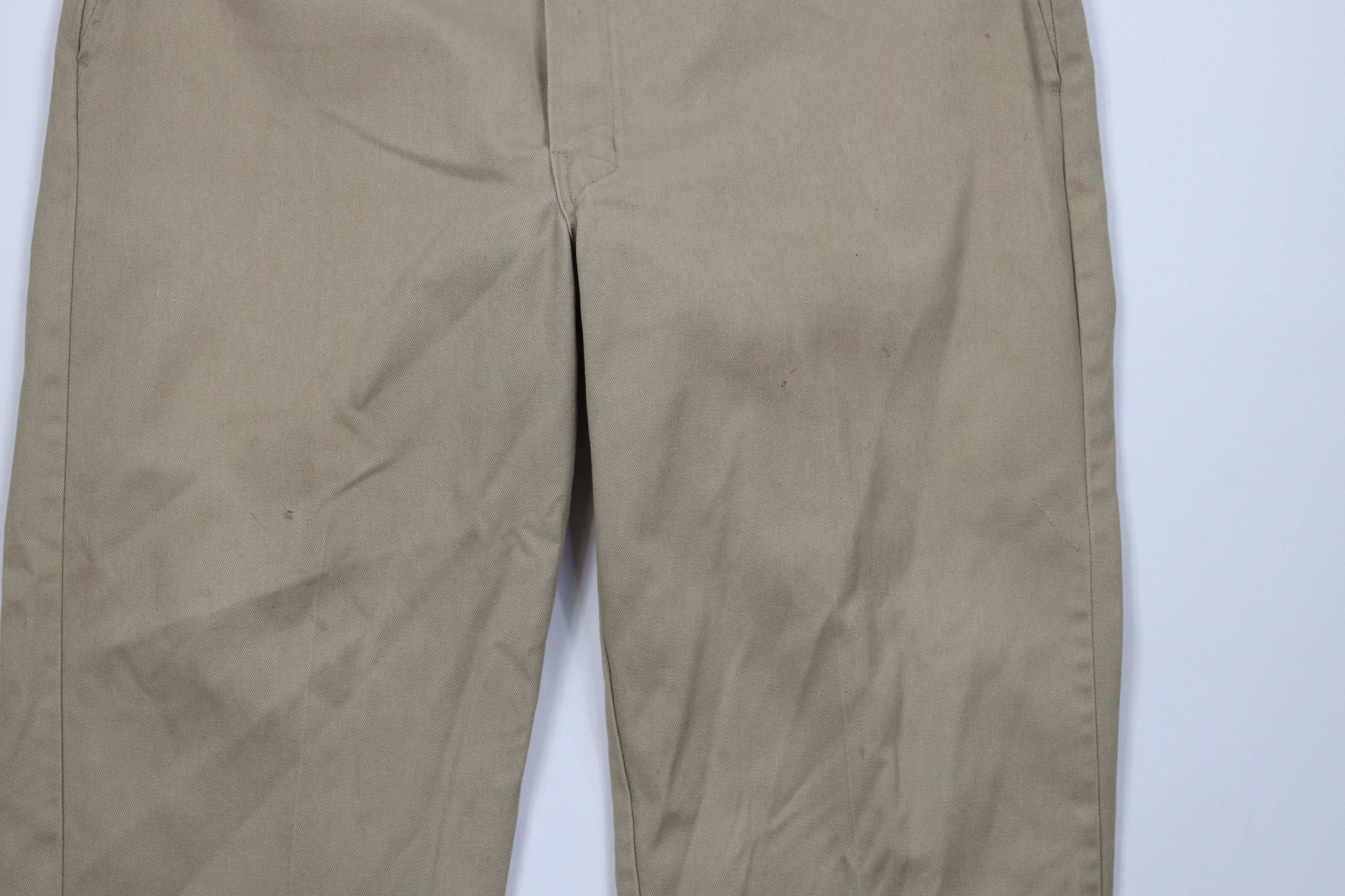 Dickies Vintage Y2K Dickies Spell Out Workwear Wide Leg Pants Beige Size US 40 / EU 56 - 3 Thumbnail