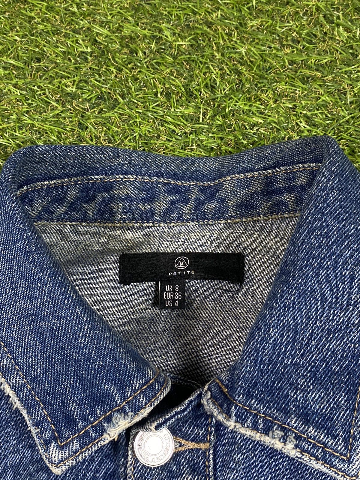 Vintage Vintage Y2K Japanese denim jeans jacket streetwear style Size S / US 4 / IT 40 - 6 Thumbnail