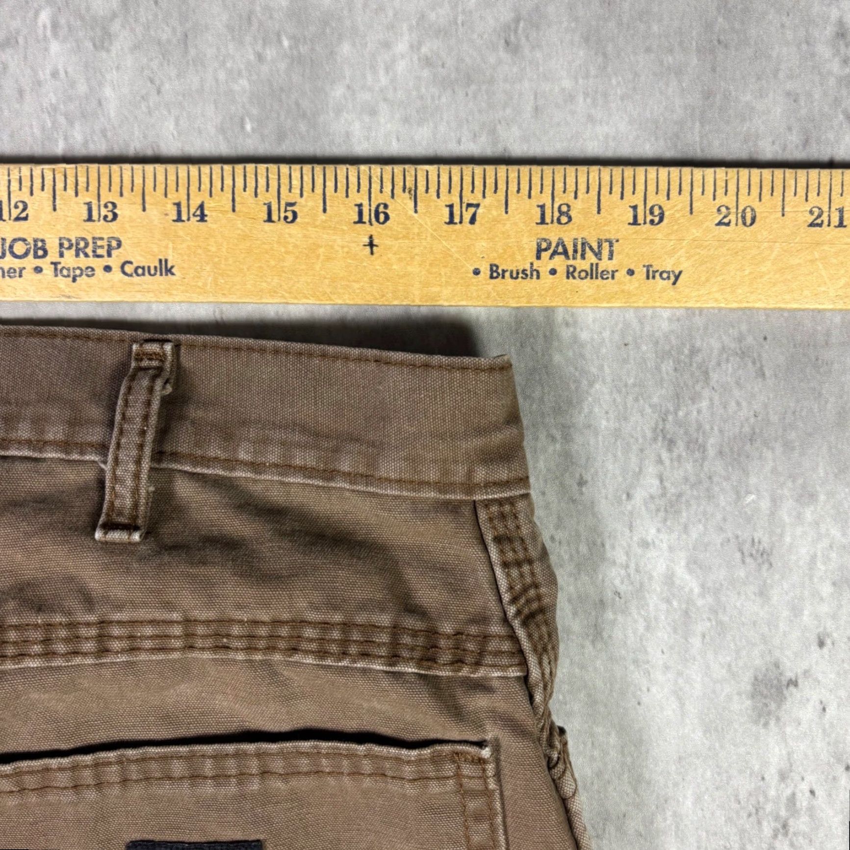 Dickies Dickies Pants Mens 34x30 Brown Canvas Workwear Distressed 5-Pocket Cargo Cargo Pants Workwear Mens Brown 90s Distressed Size US 34 / EU 50 - 3 Thumbnail