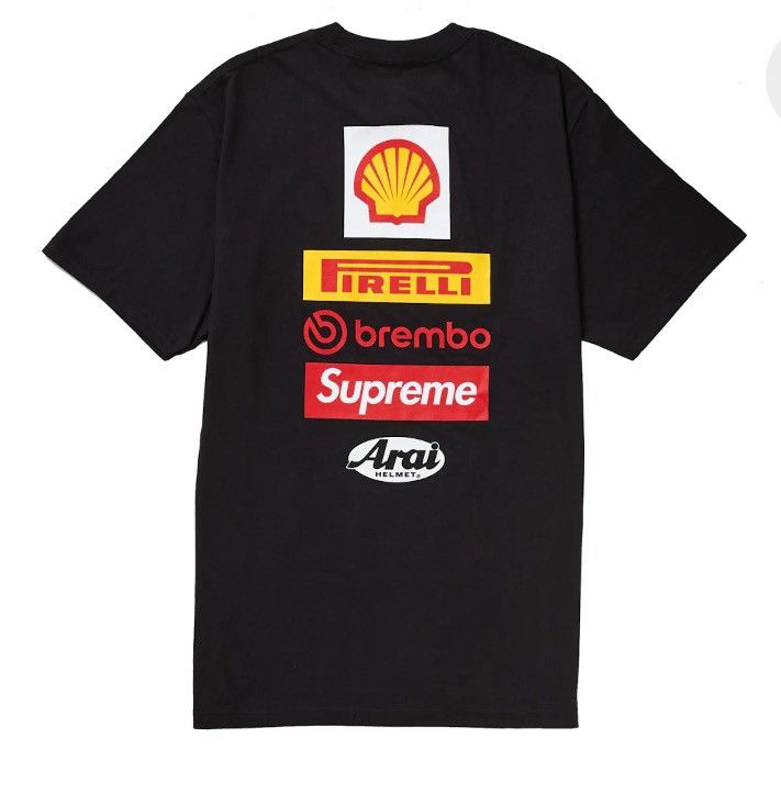 Supreme Supreme Ducati Logo Tee Black Size US L / EU 52-54 / 3 - 2 Thumbnail