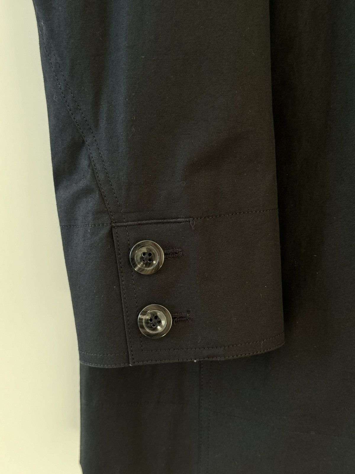 Rick Owens Long Brother / Brad Trench Coat SS17 Walrus 52 Size US XL / EU 56 / 4 - 4 Thumbnail