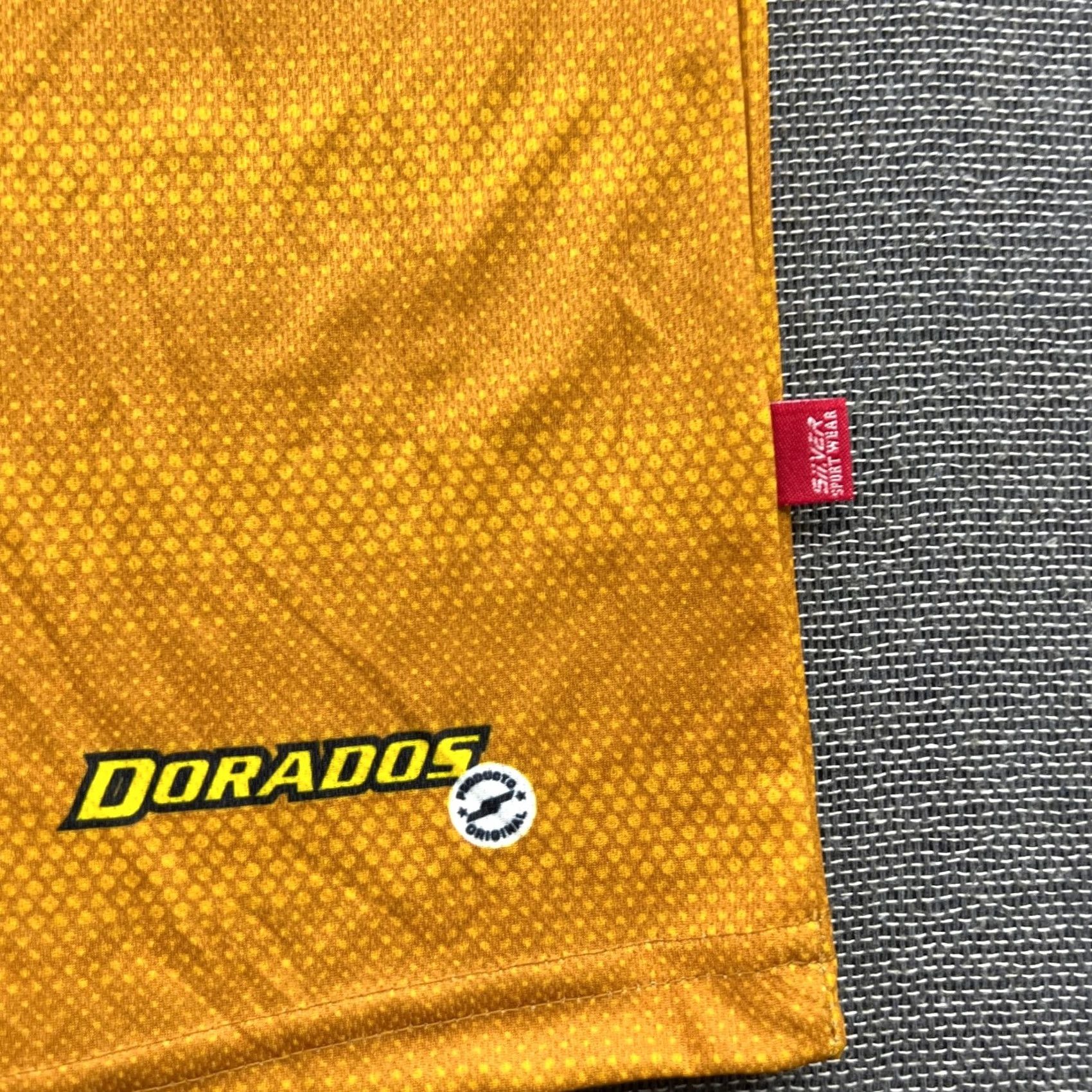 Vintage Mens Football Jersey XL Dorados de Sinaloa 2014 2015 Home Silver Shirt Size US XL / EU 56 / 4 - 3 Thumbnail