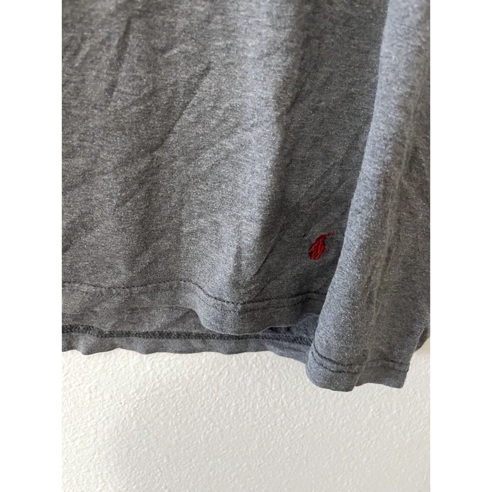 Polo Ralph Lauren Polo Ralph Lauren Cotton Sleep Shirt Men’s Small Gray Long Sleeve Classic Logo Size US S / EU 44-46 / 1 - 4 Thumbnail