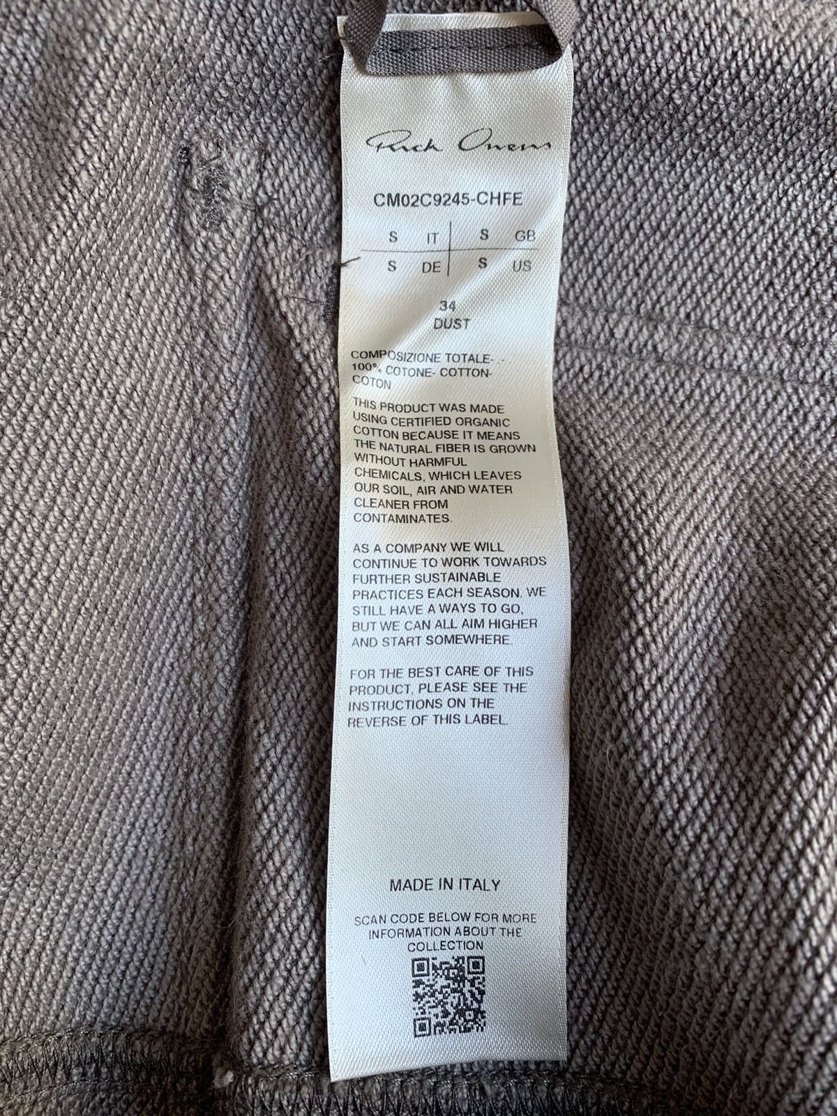Champion × Rick Owens RICK OWENS X CHAMPION PRISONER TRACK PANTS Size US 28 / EU 44 - 14 Thumbnail