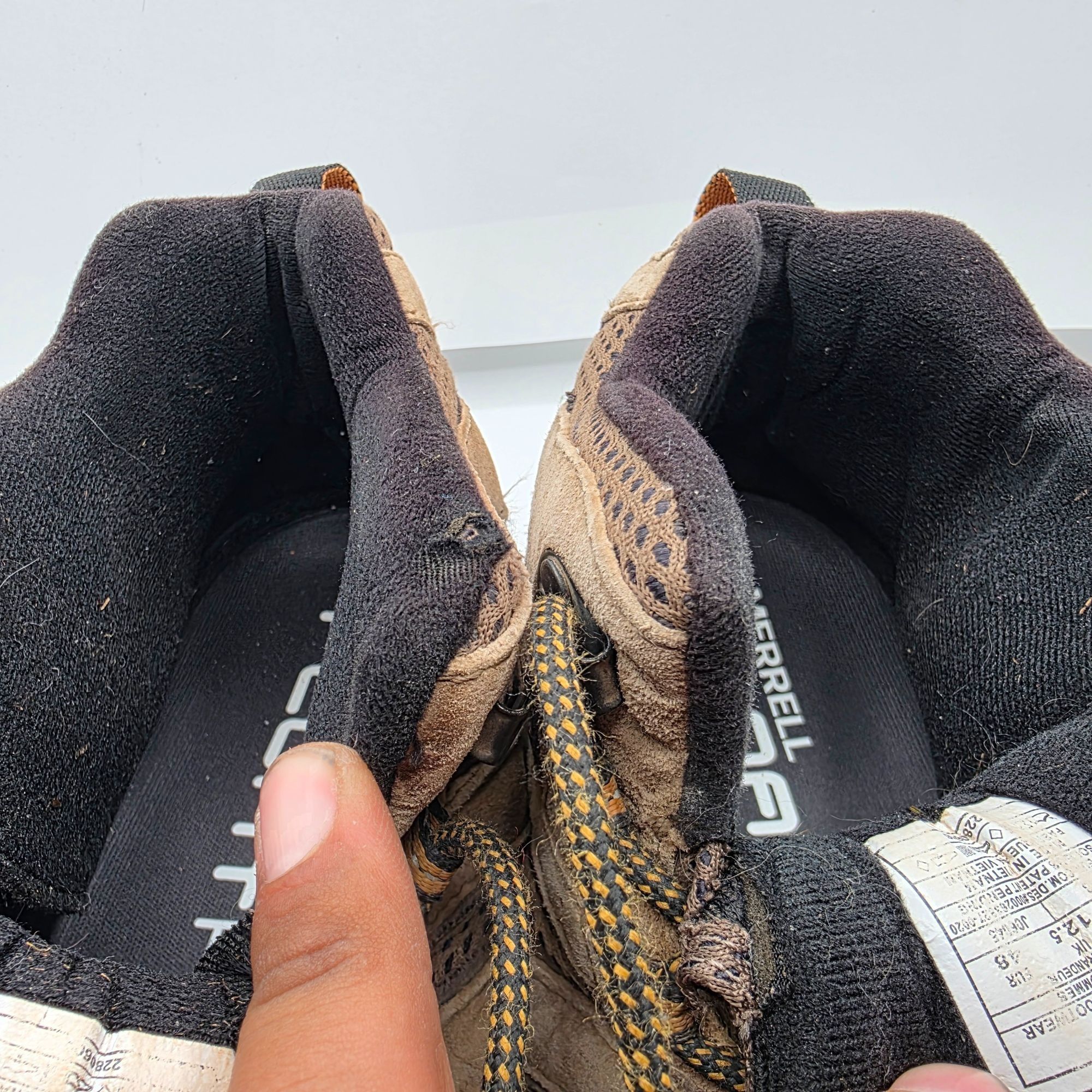Merrell Merrell Moab 2 Mid Ventilator Mens Size 13 Brown Hiking Boot Size US 13 / EU 46 - 6 Thumbnail