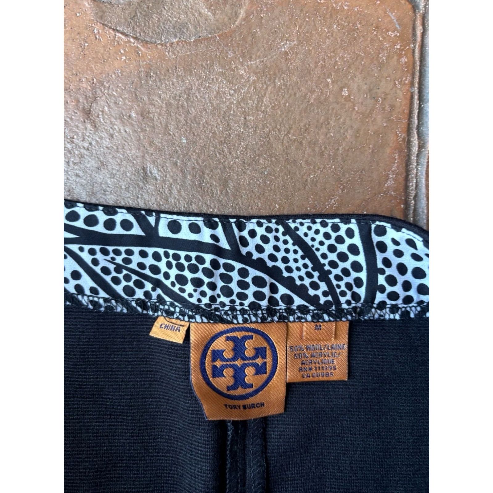 Tory Burch Tory Burch Skirt Women’s Medium Black Wool Mini Pockets Size 32" / US 10 / IT 46 - 2 Thumbnail