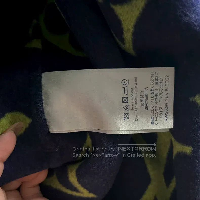 Louis Vuitton Louis Vuitton Dark Blue Wrap Tie Hooded Coat Size M / US 6-8 / IT 42-44 - 4 Thumbnail