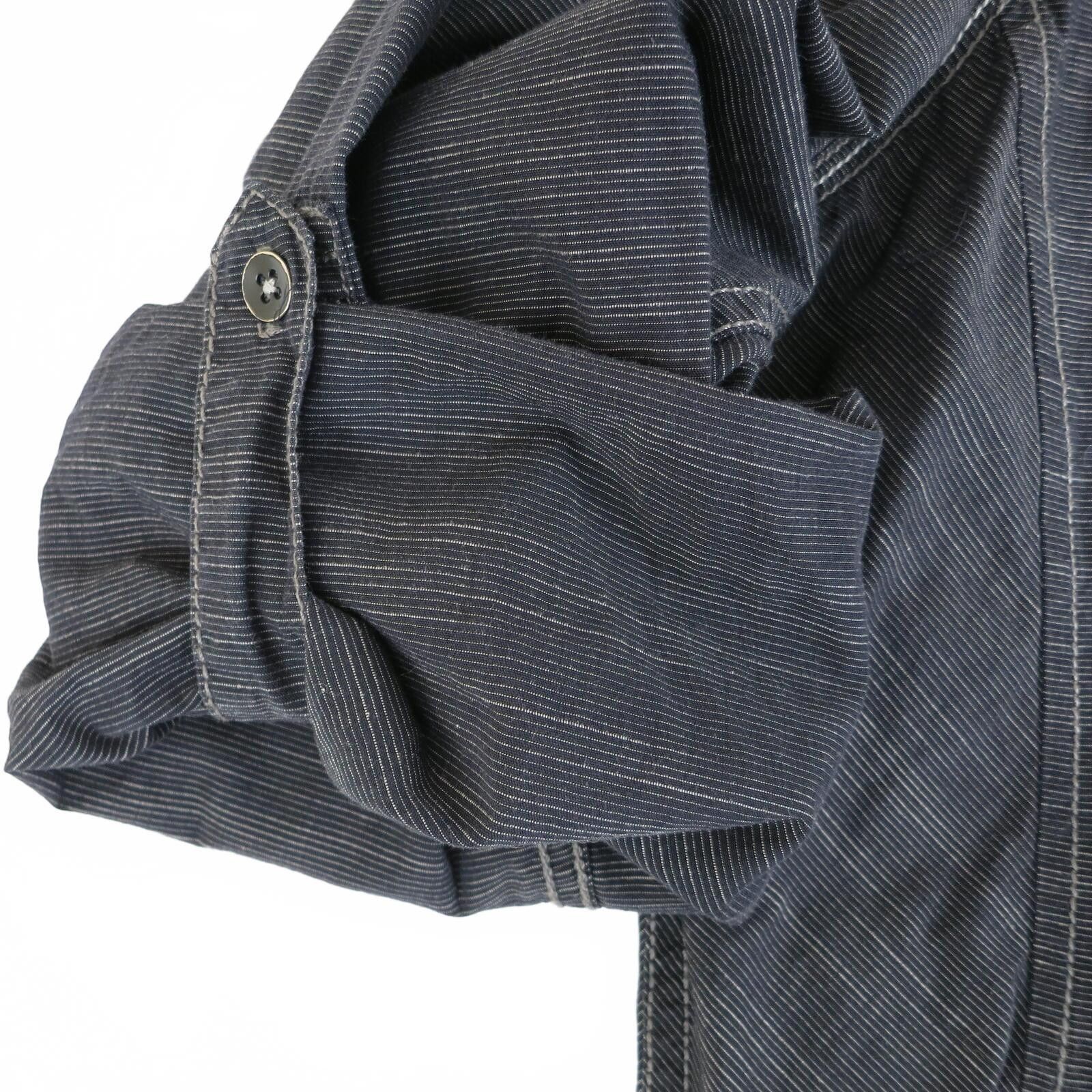 Other INC Men's Large Dark Gray Long Sleeve Button-Up Shirt Size US L / EU 52-54 / 3 - 3 Thumbnail