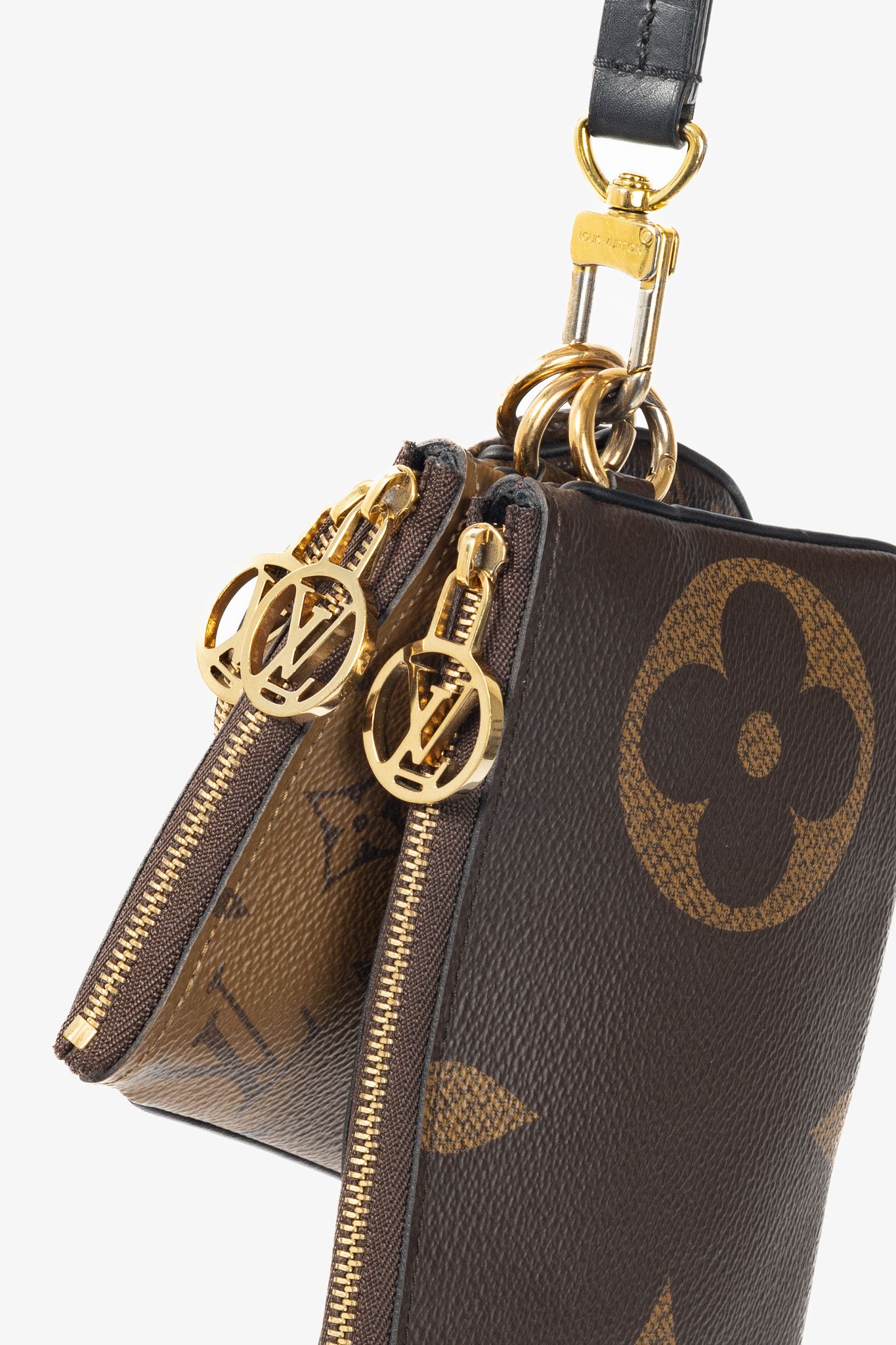Louis Vuitton Louis Vuitton Monogram & Monogram Reverse Canvas Trio Pouch Size ONE SIZE - 4 Thumbnail