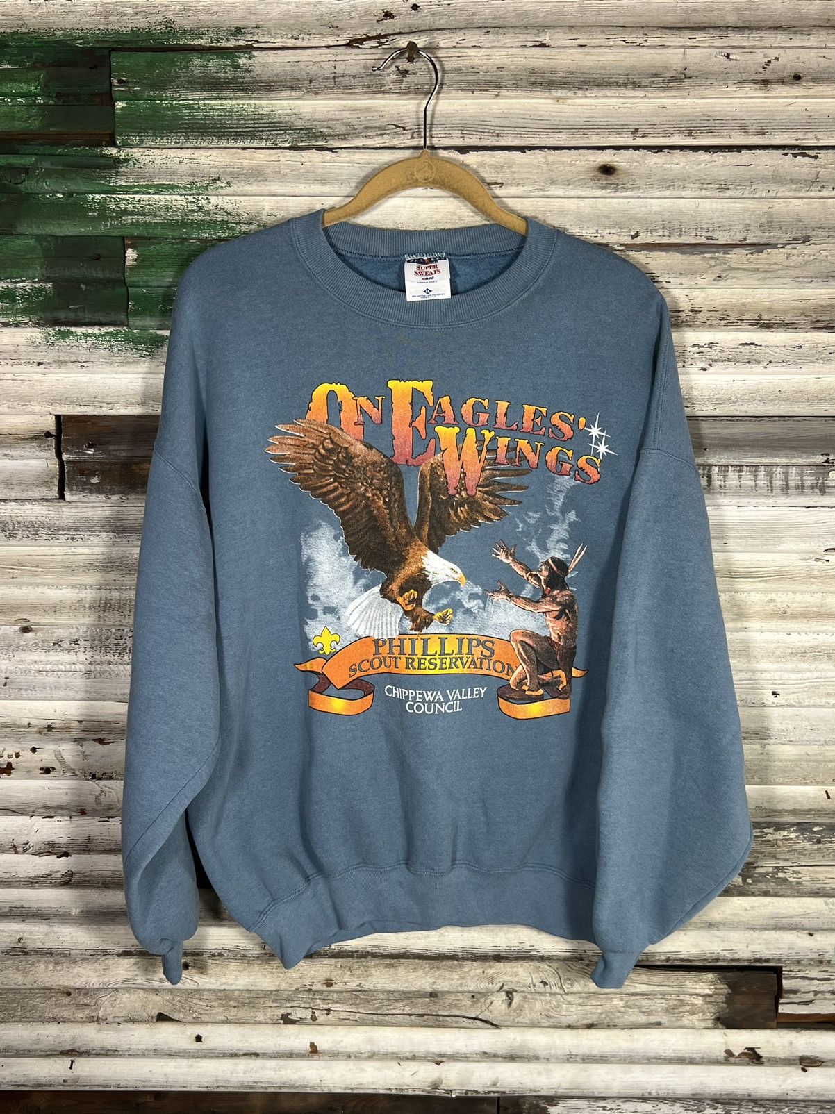 Vintage Vintage Phillips Reservation Sweatshirt Size US XL / EU 56 / 4 - 1 Thumbnail