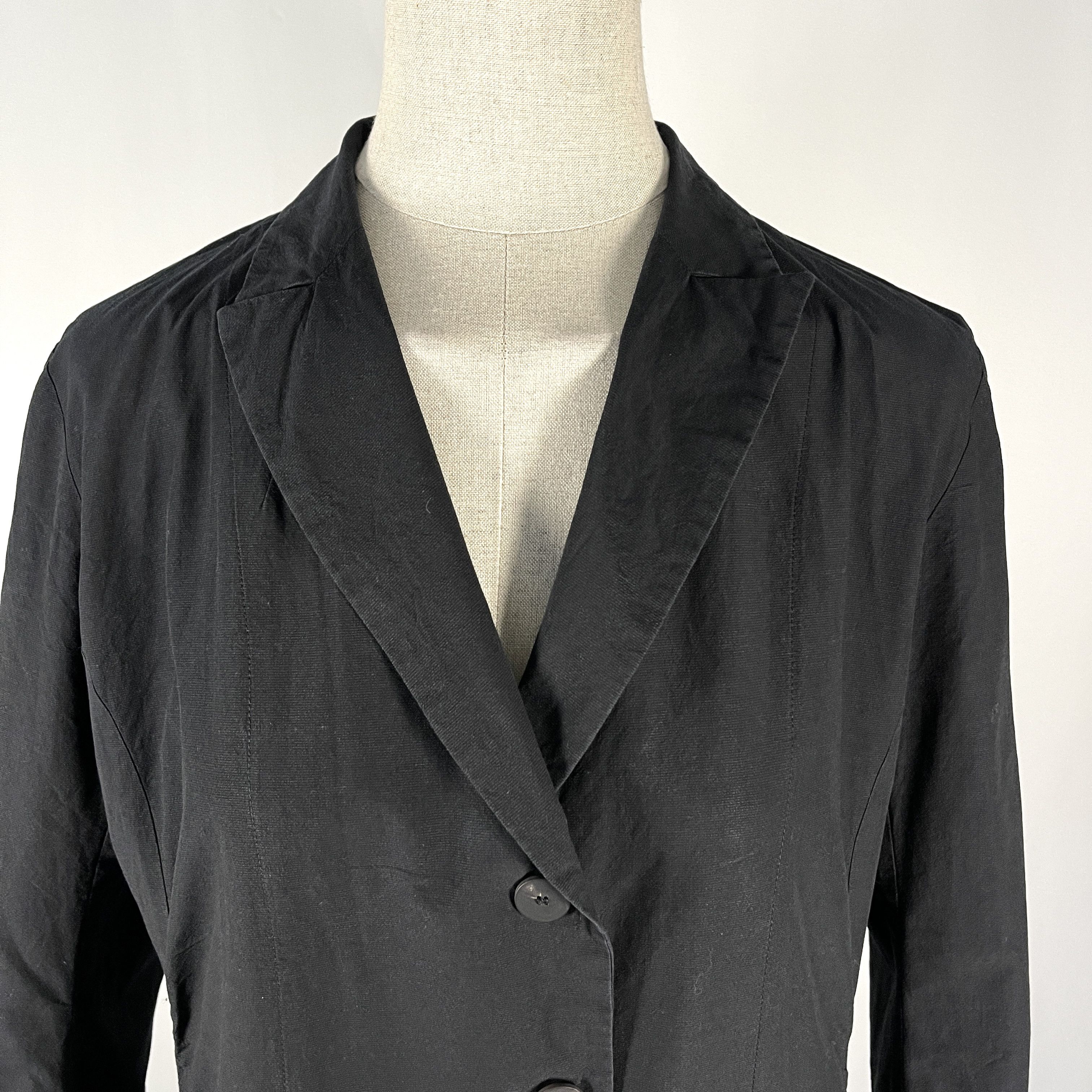 Other YUKAI Black Light Cotton Coat size L Size L / US 10 / IT 46 - 2 Thumbnail