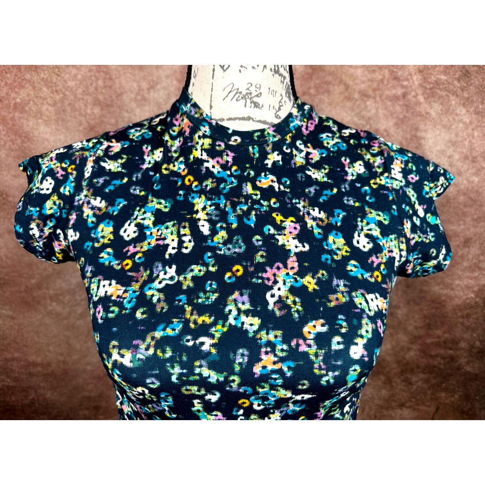 Isabel Marant Isabel Marant Étoile Juvia Totally Backless Top Teal 38 (8) Size M / US 6-8 / IT 42-44 - 10 Thumbnail