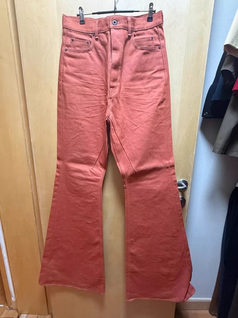 Rick Owens Rick Owens Flared Denim Jeans - dmc Size US 31 - 1 Thumbnail