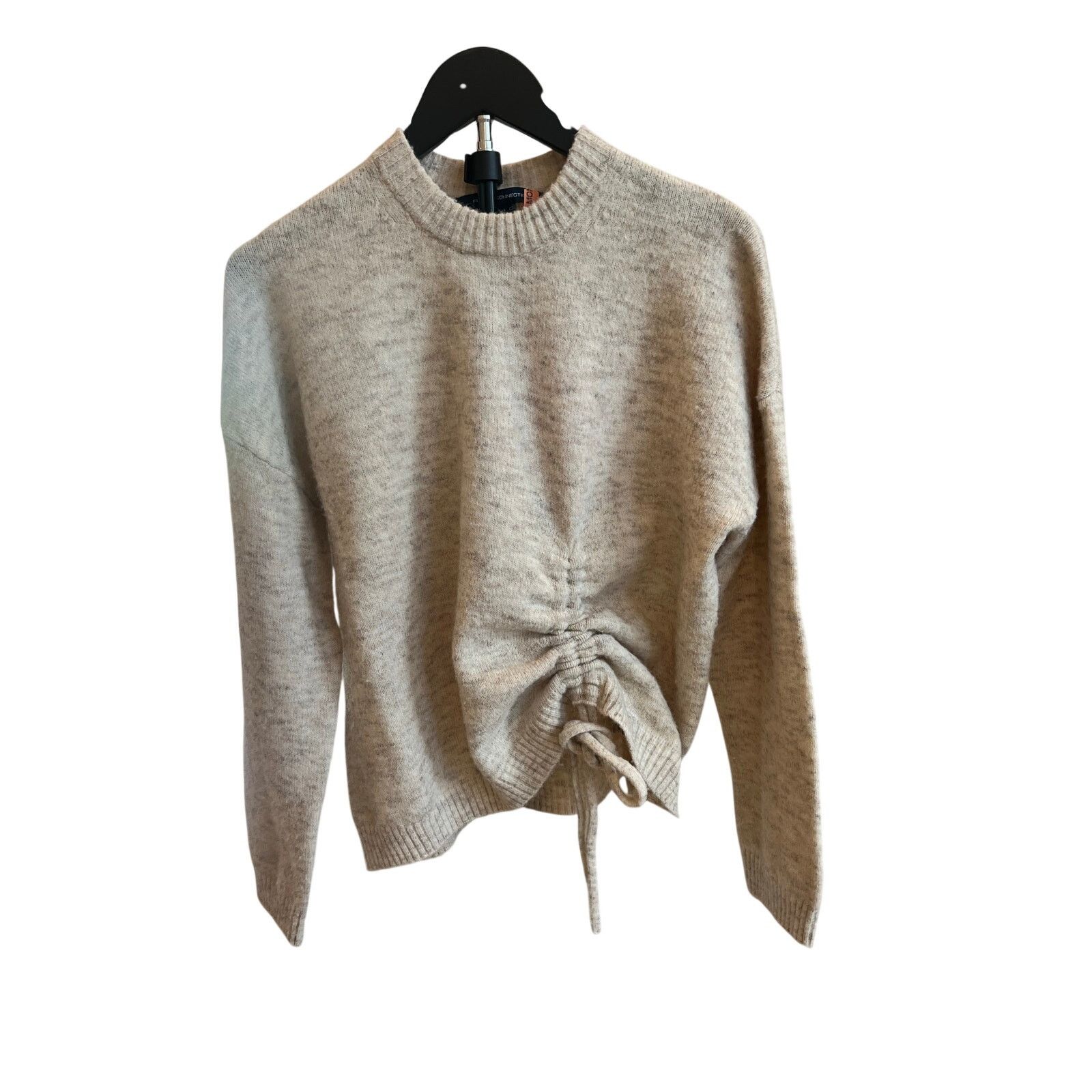 French Connection French Connection Kezia Oatmeal Melange Sweater (Sz S) Size S / US 4 / IT 40 - 1 Thumbnail