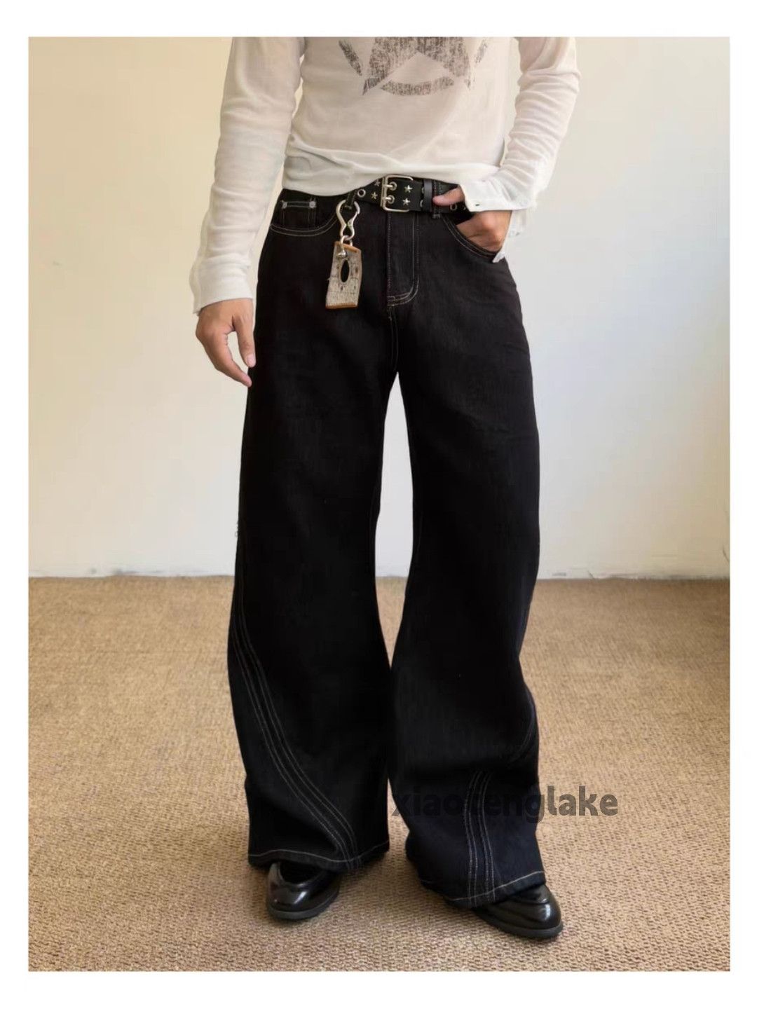 Jean Custom acne ourlegacy style loose bootcut flared jeans Size US 33 - 6 Thumbnail