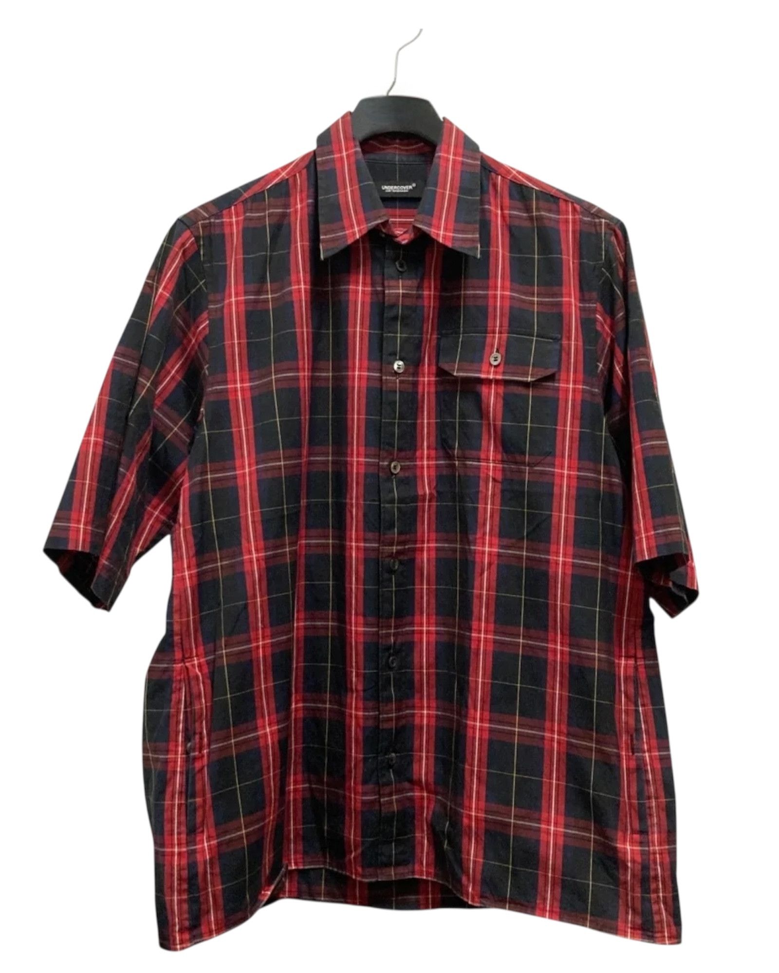 トップス 2005ss undercoverism clash check shirt 2005ss undercoverism clash check shirt