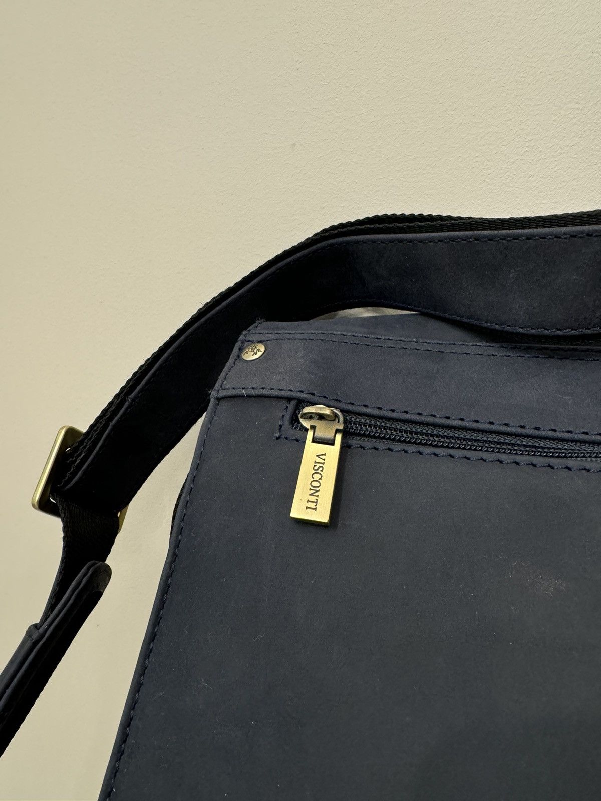 Genuine Leather Visconti leather bag Harvard high quality crossbody bag Size ONE SIZE - 7 Thumbnail