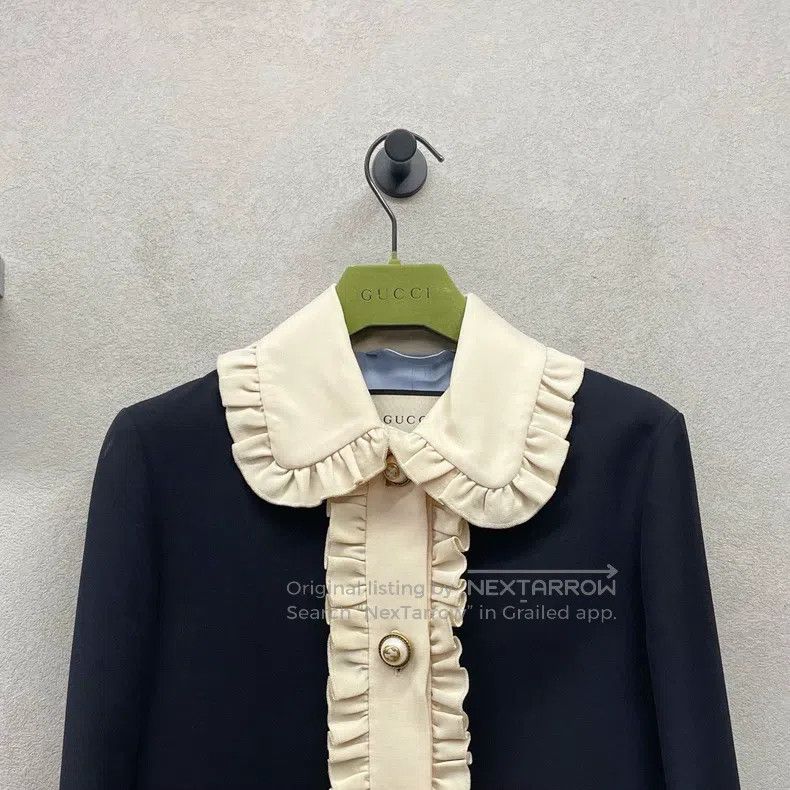 Gucci Gucci Black jacket with rolled-edge lapel Size XS / US 0-2 / IT 36-38 - 4 Thumbnail