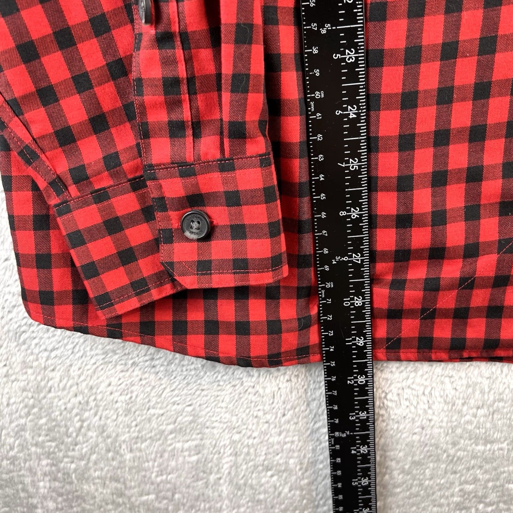 Duluth Trading Company Duluth Trading Alaskan Hardgear Shirt Men XL Wool Blend Button Buffalo Check Multicolor Long Sleeve Regular Button-Down Collar Size US XL / EU 56 / 4 - 5 Thumbnail