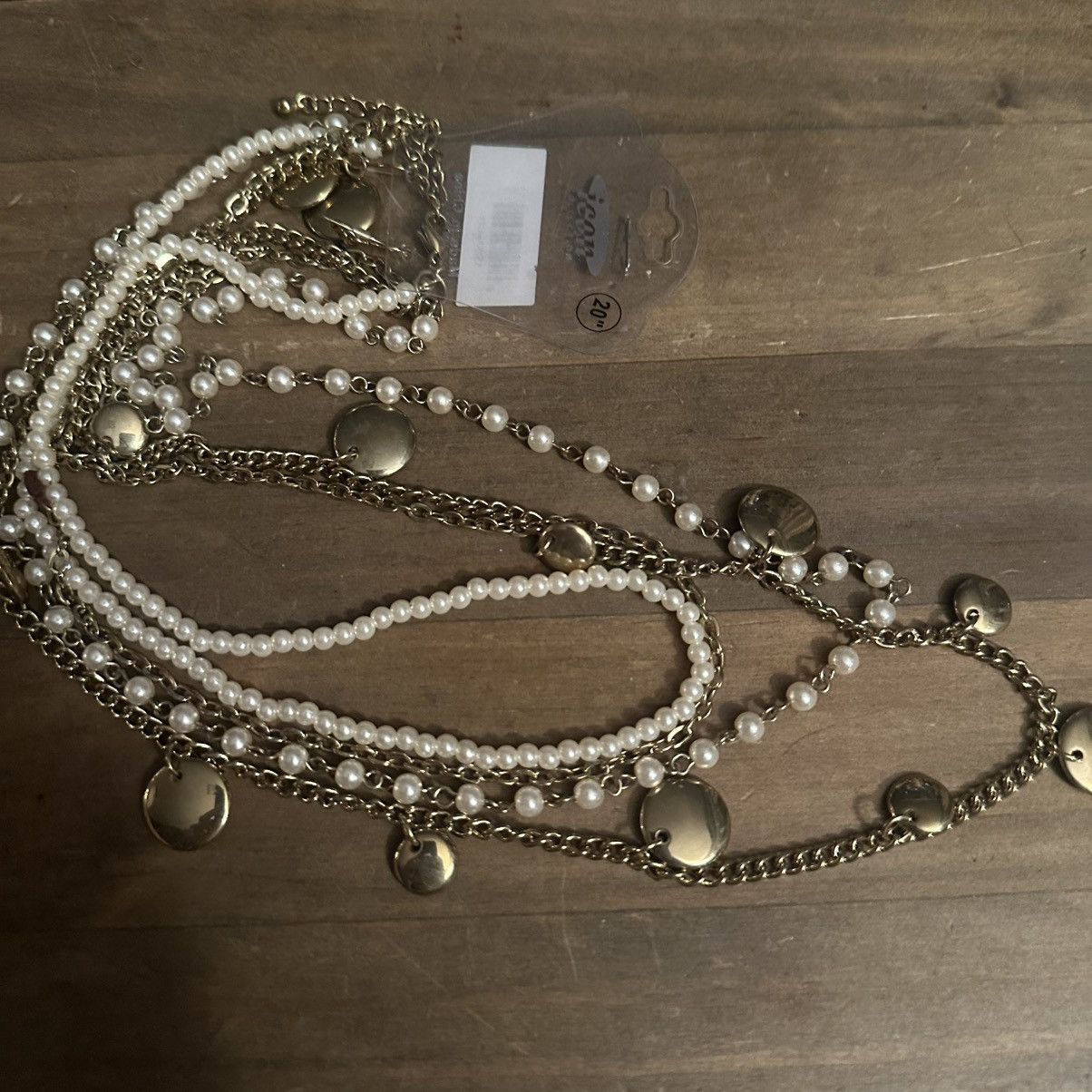Other Multi chain layered dangle necklace and earrings Size ONE SIZE - 2 Thumbnail