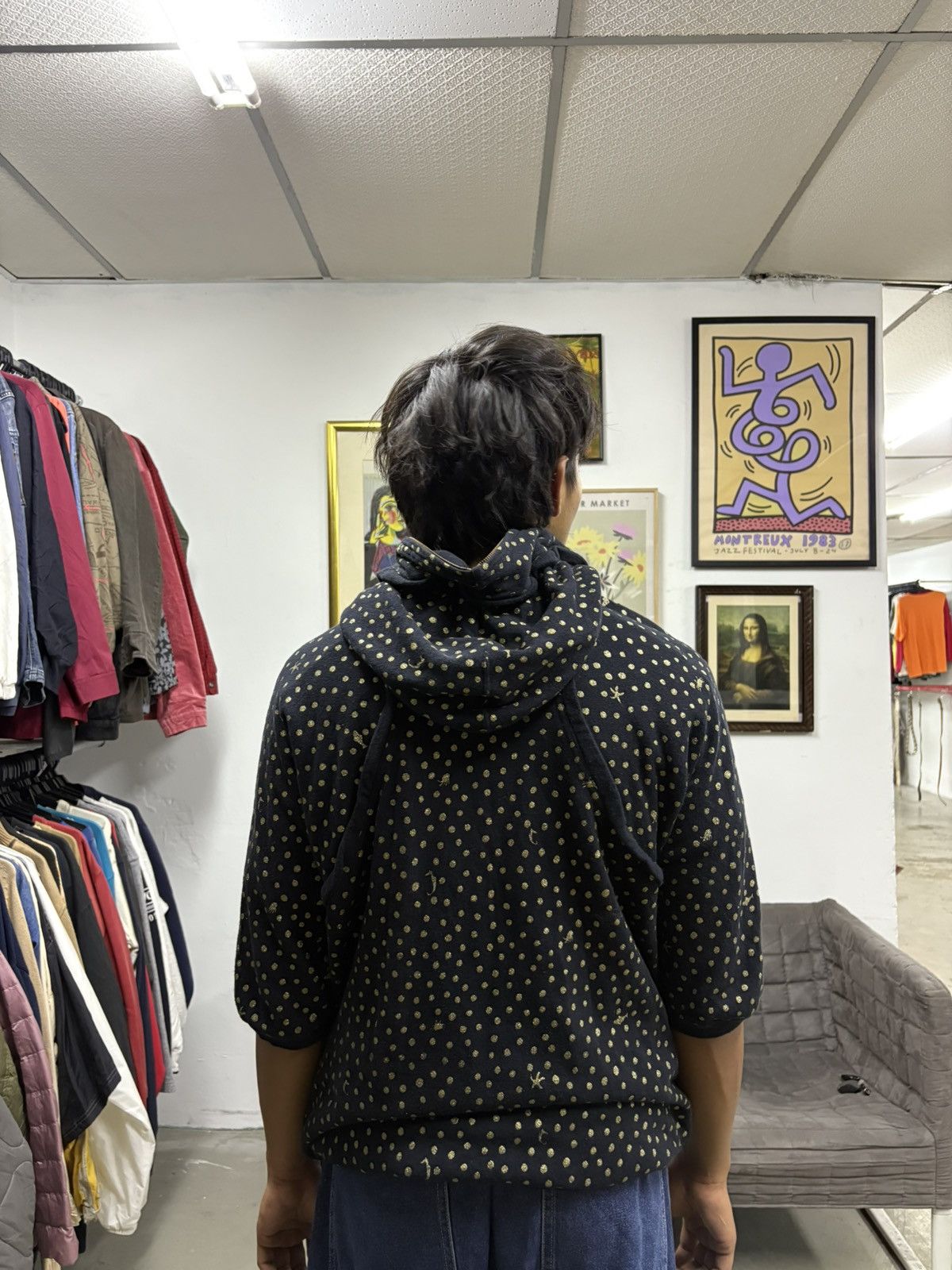 Issey Miyake Last Drop Tsumori Chisato hoodie jacket full zip polka dot Size US M / EU 48-50 / 2 - 18 Thumbnail