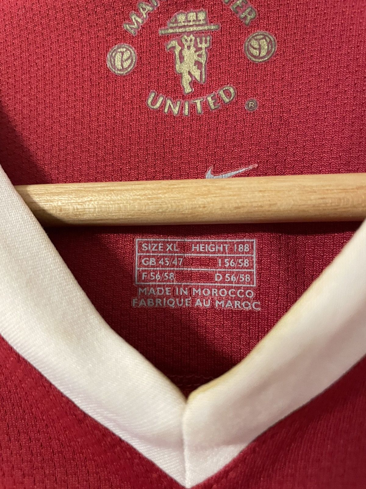 Nike × Vintage Ultra rare authentic soccer jersey Manchester United 2005 Size US XL / EU 56 / 4 - 7 Thumbnail
