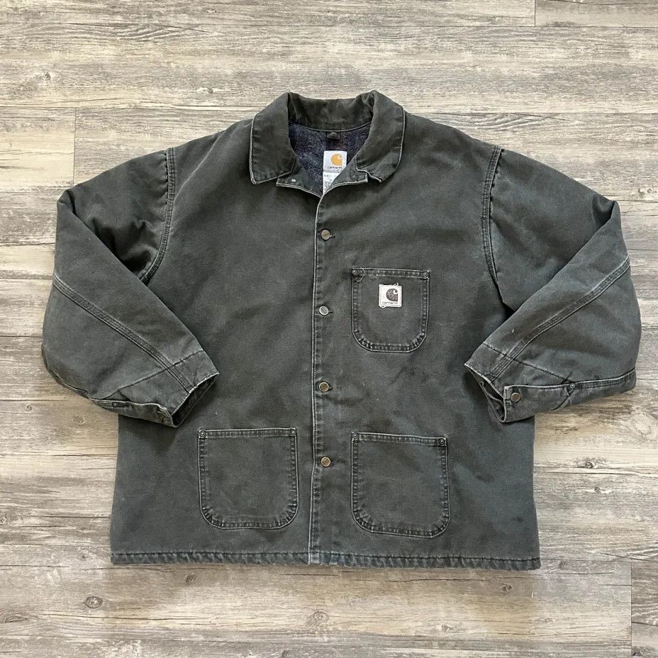 Carhartt Vintage Carhartt C58 MOS Moss Green Chore Coat Size XXL Size US XXL / EU 58 / 5 - 1 Thumbnail