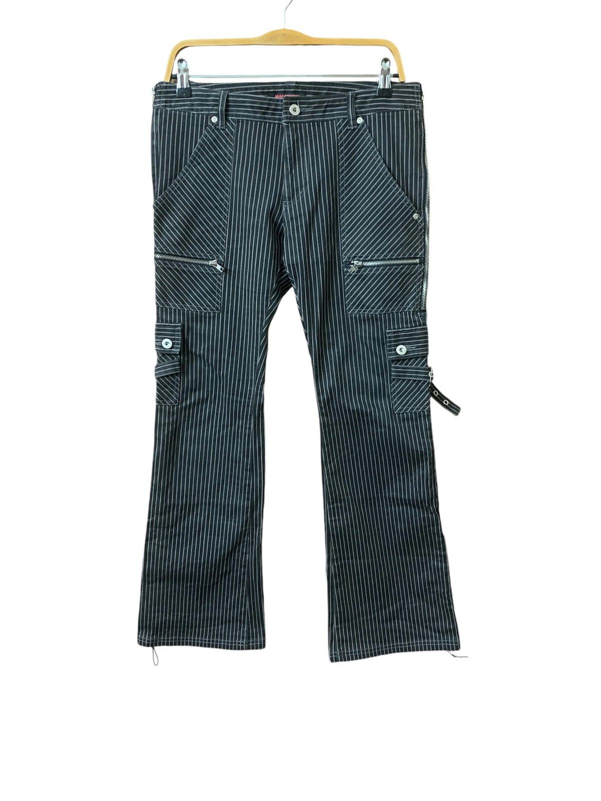 Japanese Brand Punk design bootcut pants Size US 32 / EU 48 - 1 Thumbnail