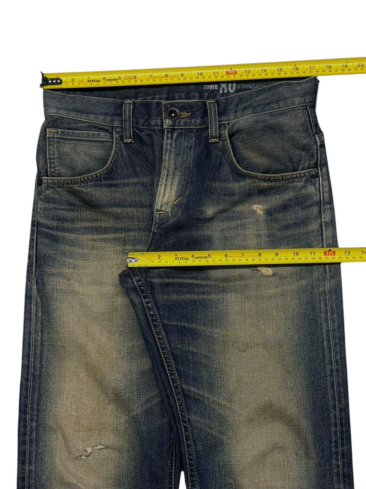Edwin EDWIN EX404 Exclusive Vintage Japanese Denim Jeans | W32 Size US 34 / EU 50 - 17 Thumbnail
