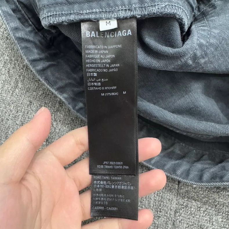 Balenciaga Balenciaga size M SS24 Patchwork Camo Denim Pants Size US 27 - 3 Thumbnail
