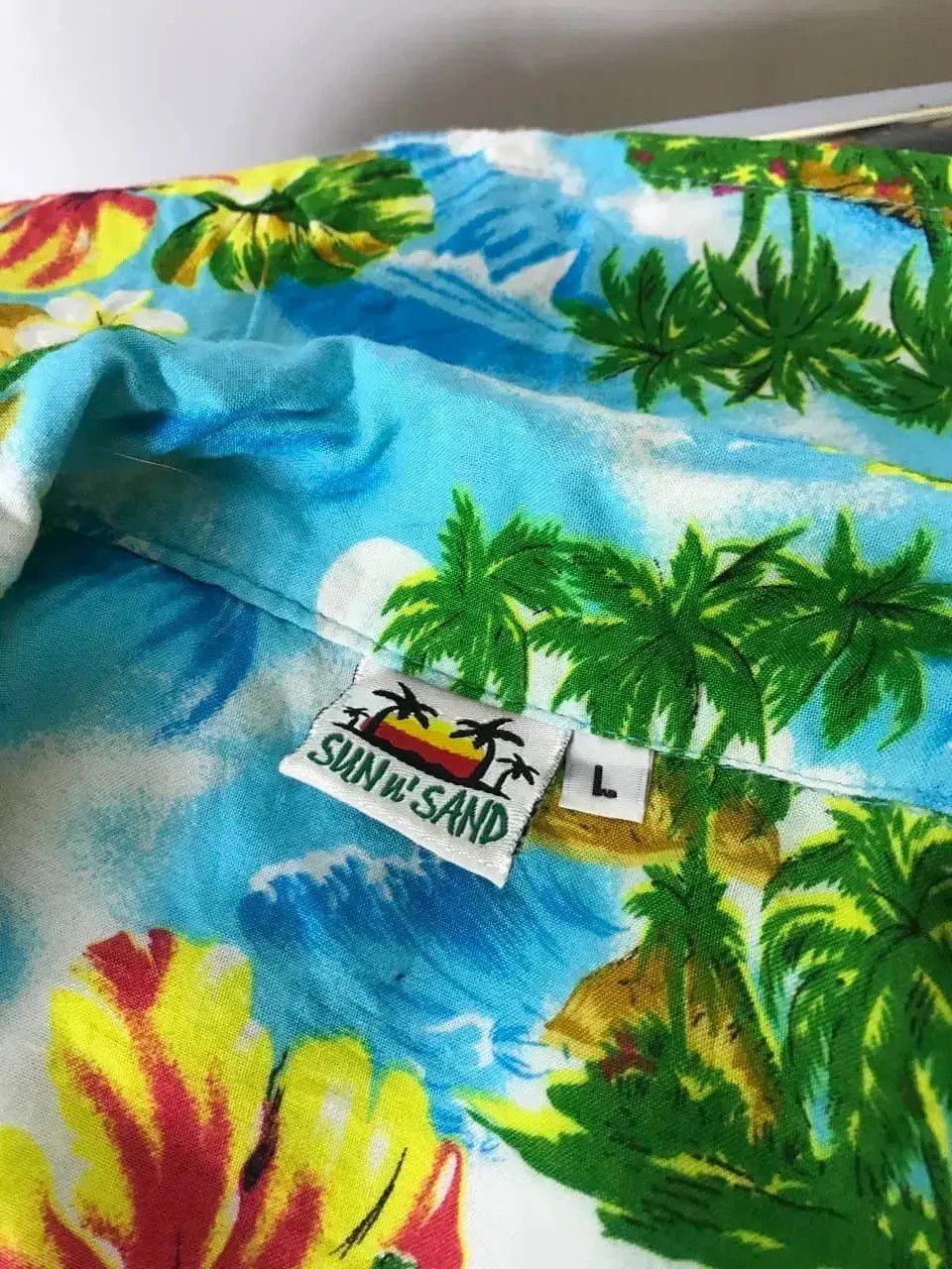 Vintage Vintage short sleeve Hawaiian shirt Size US L / EU 52-54 / 3 - 3 Thumbnail