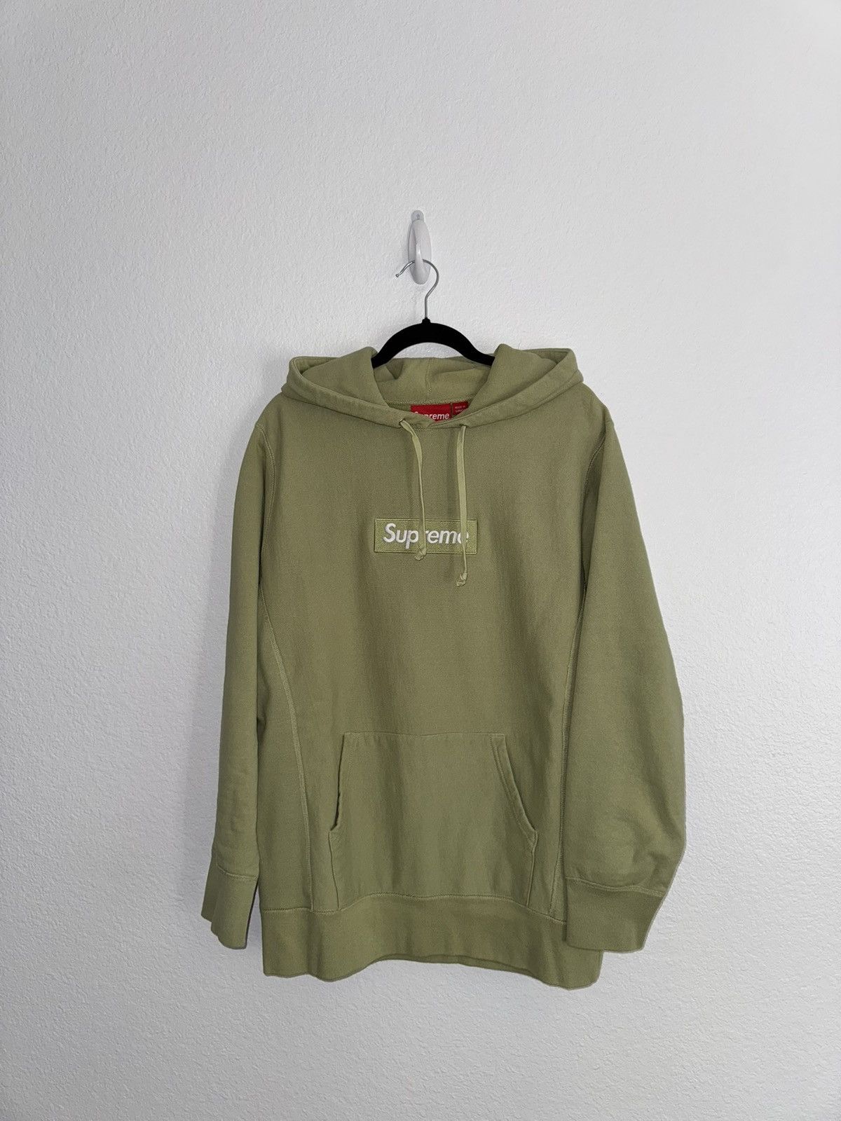 Supreme Supreme Sage Box Logo Hoodie Size US L / EU 52-54 / 3 - 1 Thumbnail
