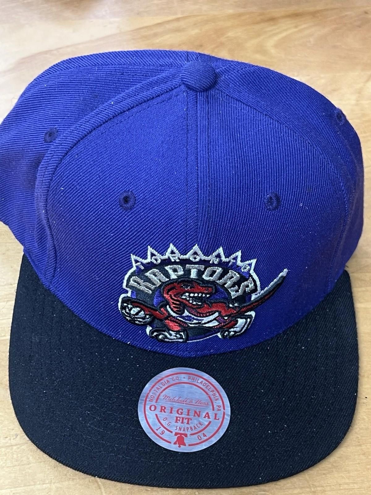 Mitchell & Ness Toronto Raptors Mitchell Ness Purple Team Ground Snapback Size ONE SIZE - 3 Thumbnail