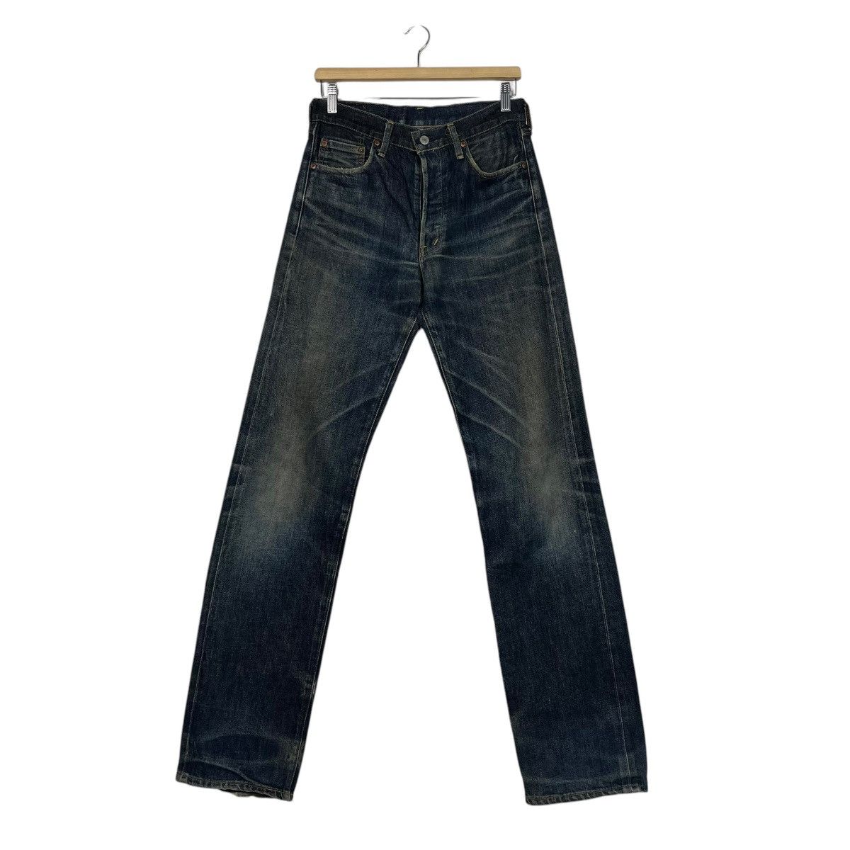Fragment Design × Levi's Fenom blue line selvedge denim good